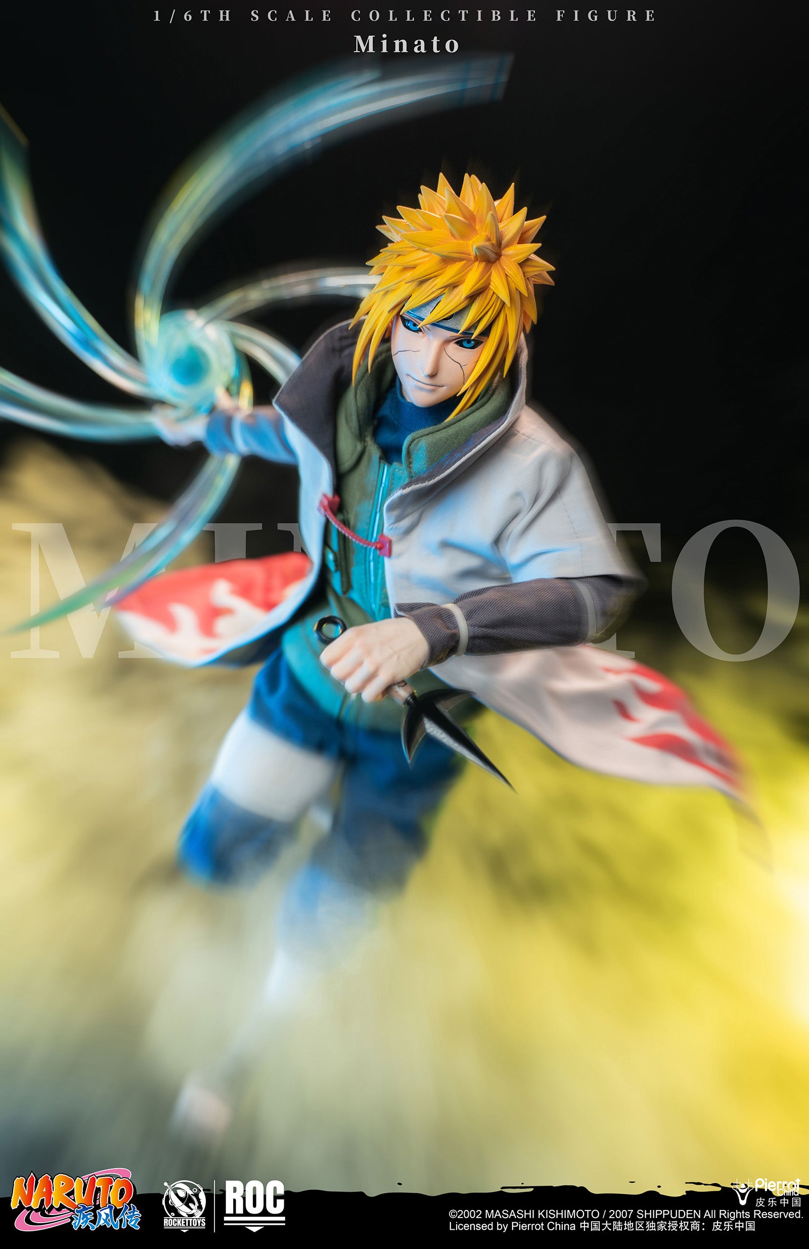 PRE-ORDER Rocket Toys - Naruto Shippuden - Minato Namikaze: Fourth Hokage Ver. 1/6