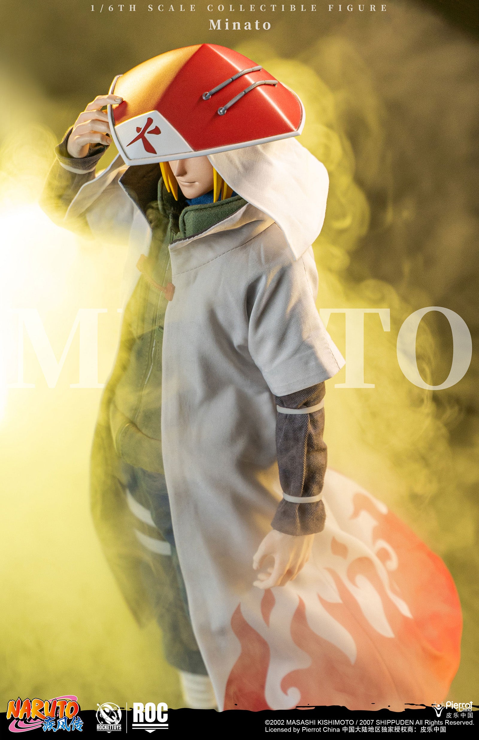 PRE-ORDER Rocket Toys - Naruto Shippuden - Minato Namikaze: Fourth Hokage Ver. 1/6