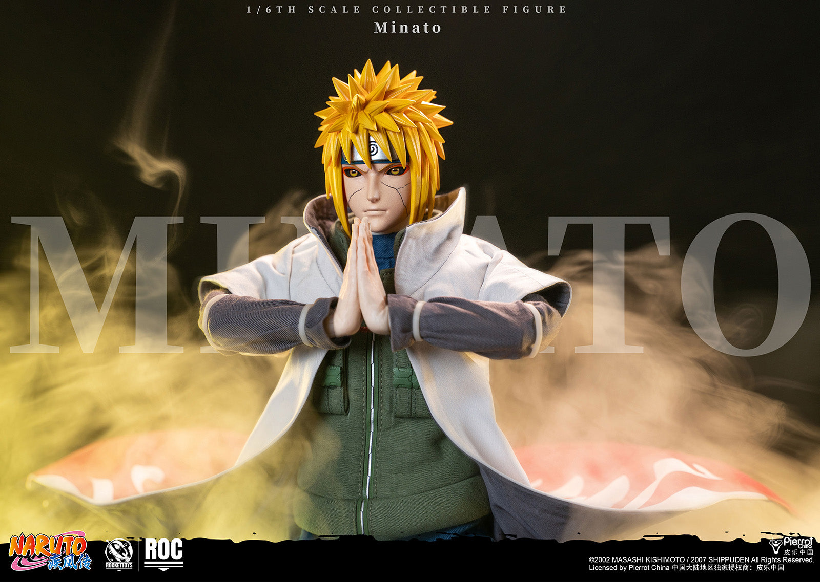 PRE-ORDER Rocket Toys - Naruto Shippuden - Minato Namikaze: Fourth Hokage Ver. 1/6