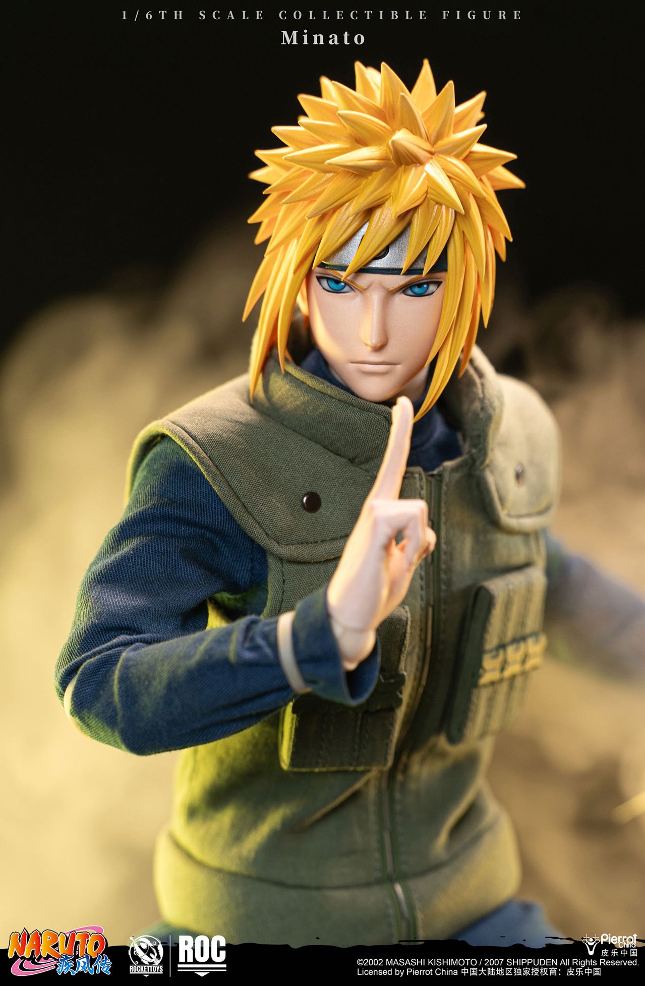 PRE-ORDER Rocket Toys - Naruto Shippuden - Minato Namikaze: Yellow Flash Ver. 1/6