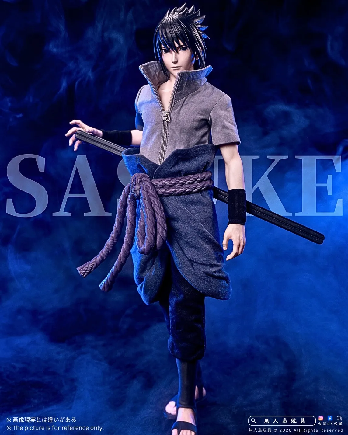 PRE-ORDER Rocket Toys - Naruto Shippuden - Sasuke Uchiha: Standard Version 1/6