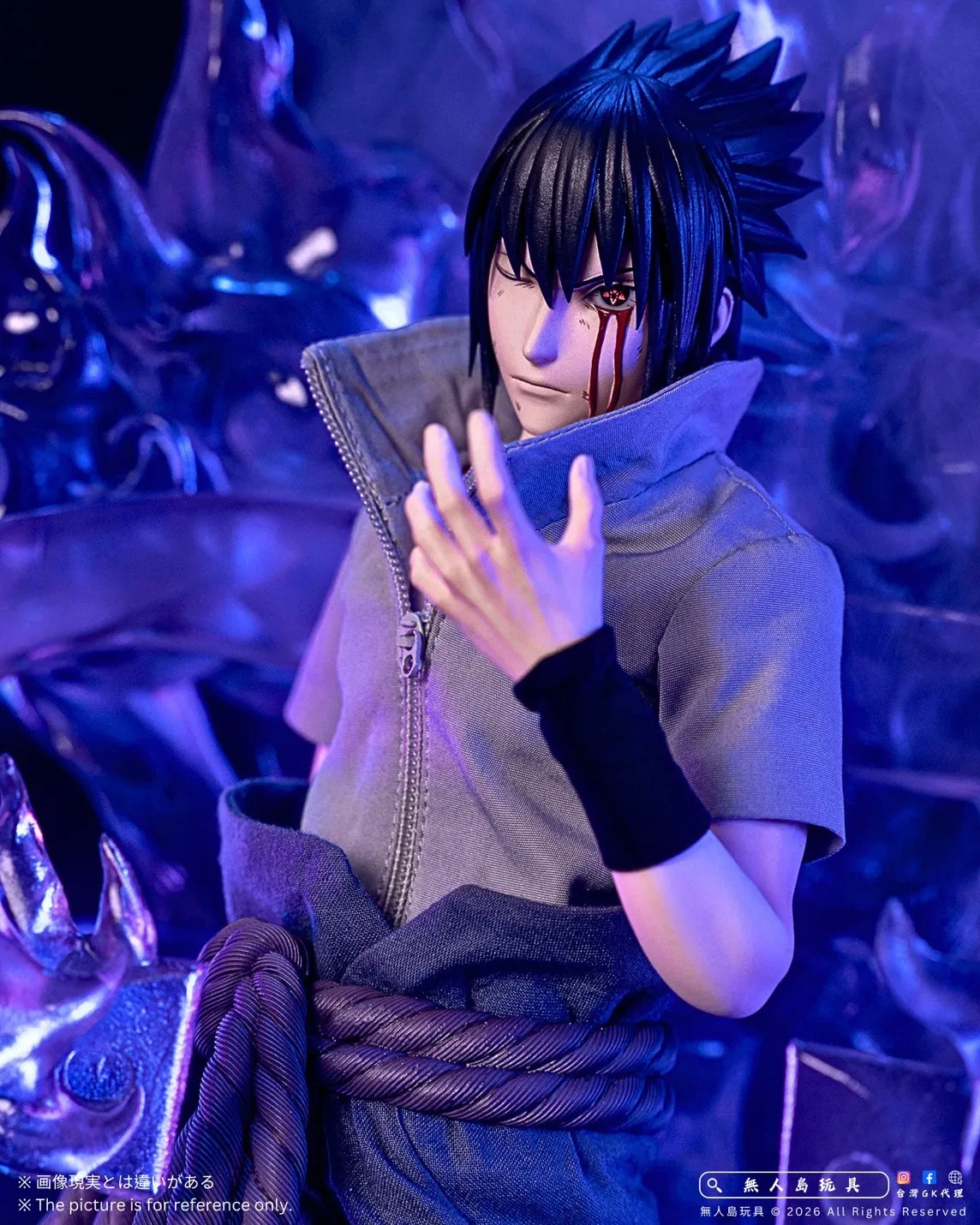 PRE-ORDER Rocket Toys - Naruto Shippuden - Sasuke Uchiha: Deluxe Version 1/6