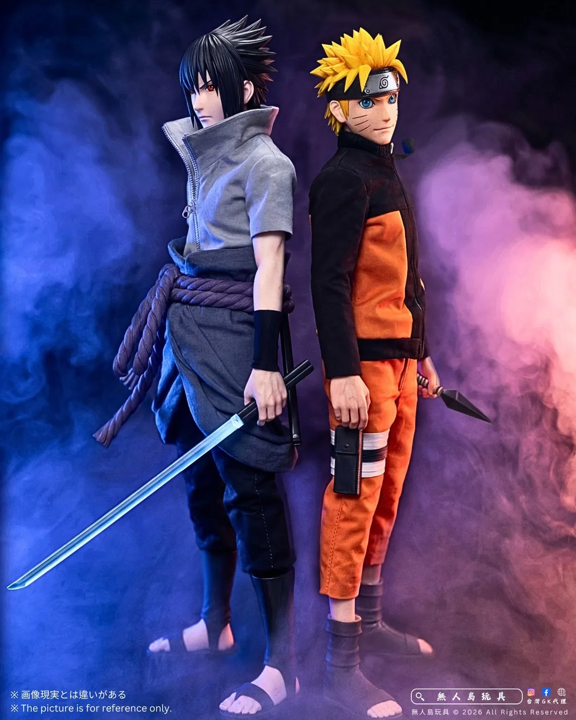 PRE-ORDER Rocket Toys - Naruto Shippuden - Sasuke Uchiha: Deluxe Version 1/6