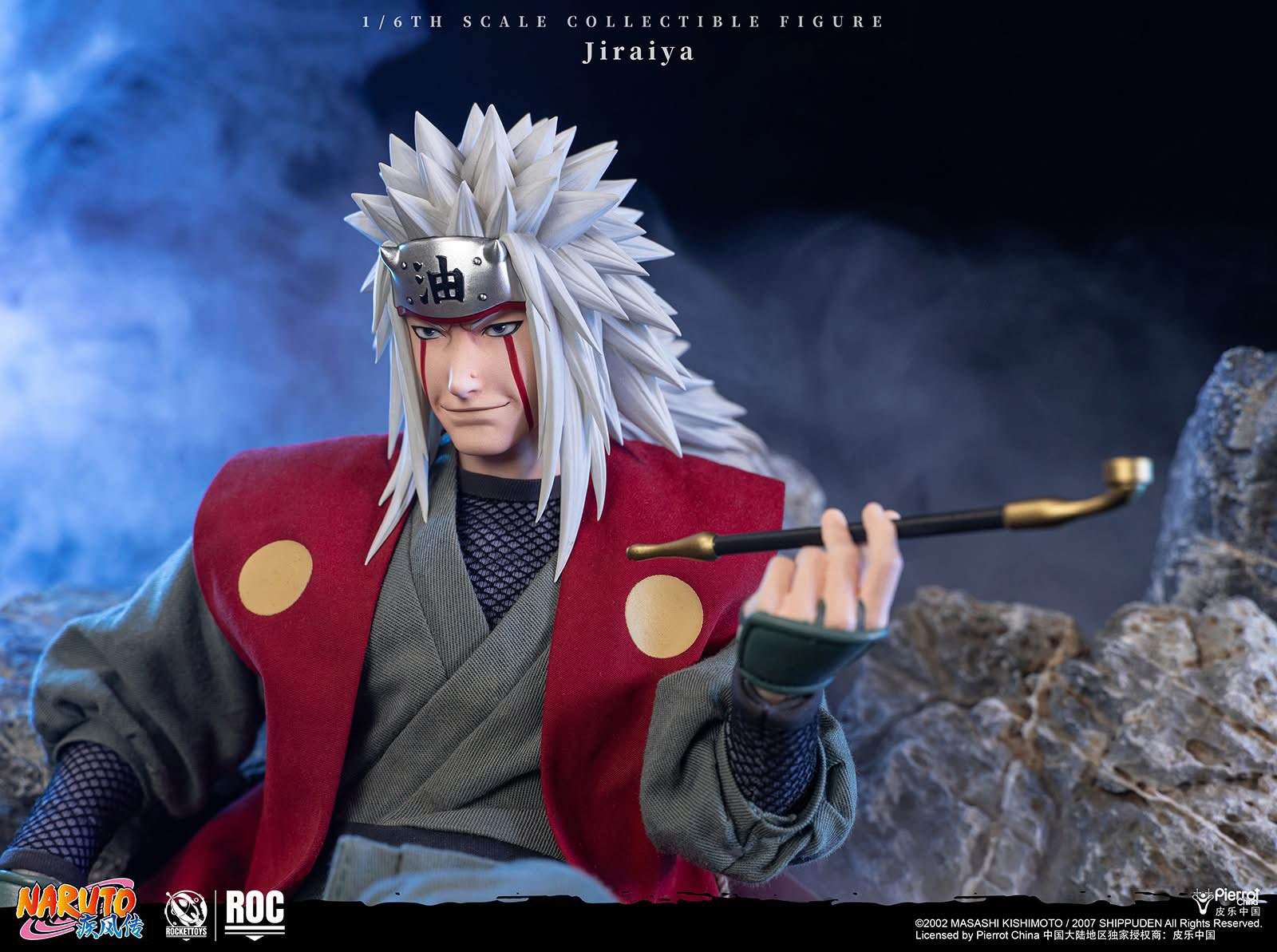 PRE-ORDER Rocket Toys - Naruto Shippuden - Jiraiya 1/6