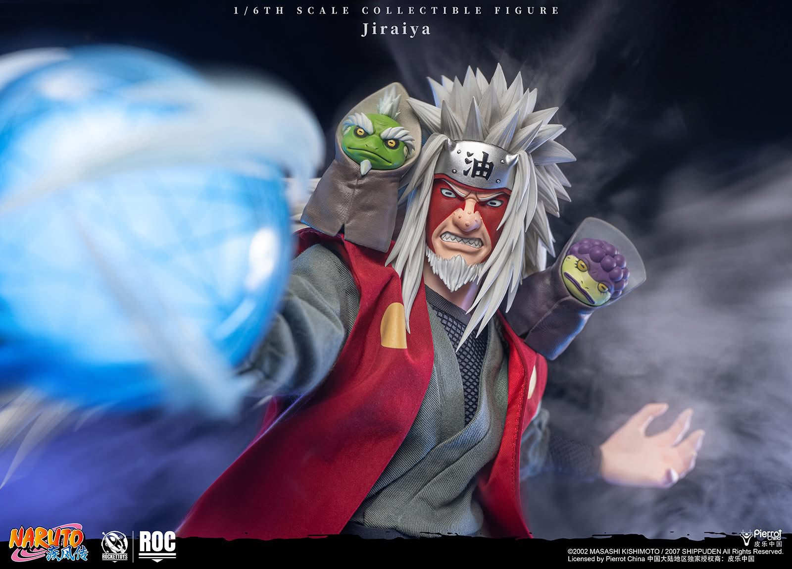 PRE-ORDER Rocket Toys - Naruto Shippuden - Jiraiya: Deluxe Ver. 1/6