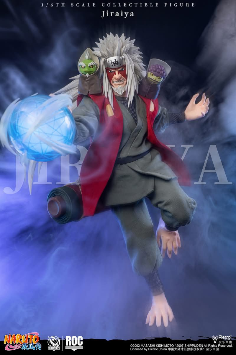 PRE-ORDER Rocket Toys - Naruto Shippuden - Jiraiya: Deluxe Ver. 1/6
