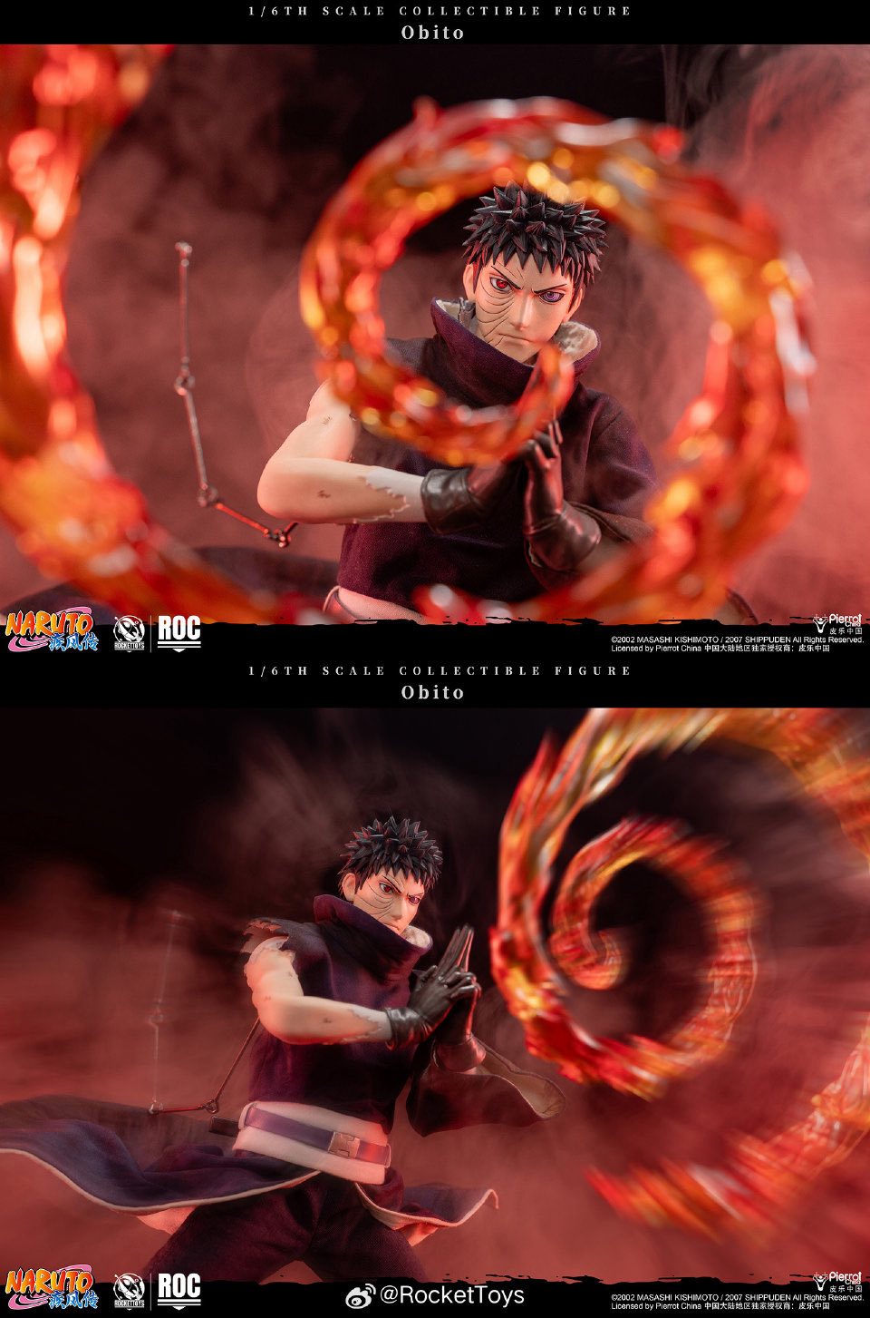 PRE-ORDER Rocket Toys - Naruto Shippuden - Obito Uchiha 1/6