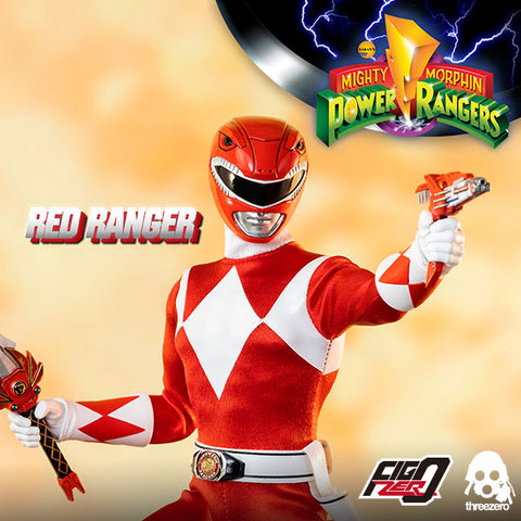 PRE-ORDER threezero - FigZero - Mighty Morphin Power Rangers - Red Ranger 1/6 [2024-Q1 Release]