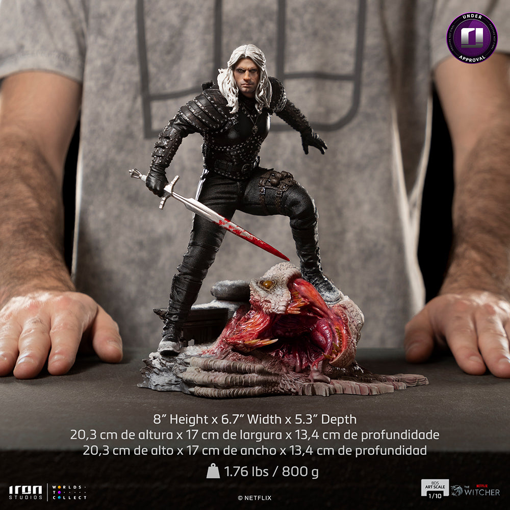 PRE-ORDER Iron Studios - BDS Art Scale - The Witcher - Geralt of Rivia 1/10