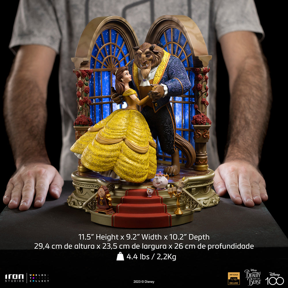 PRE-ORDER Beauty and The Beast Deluxe Art Scale 1/10