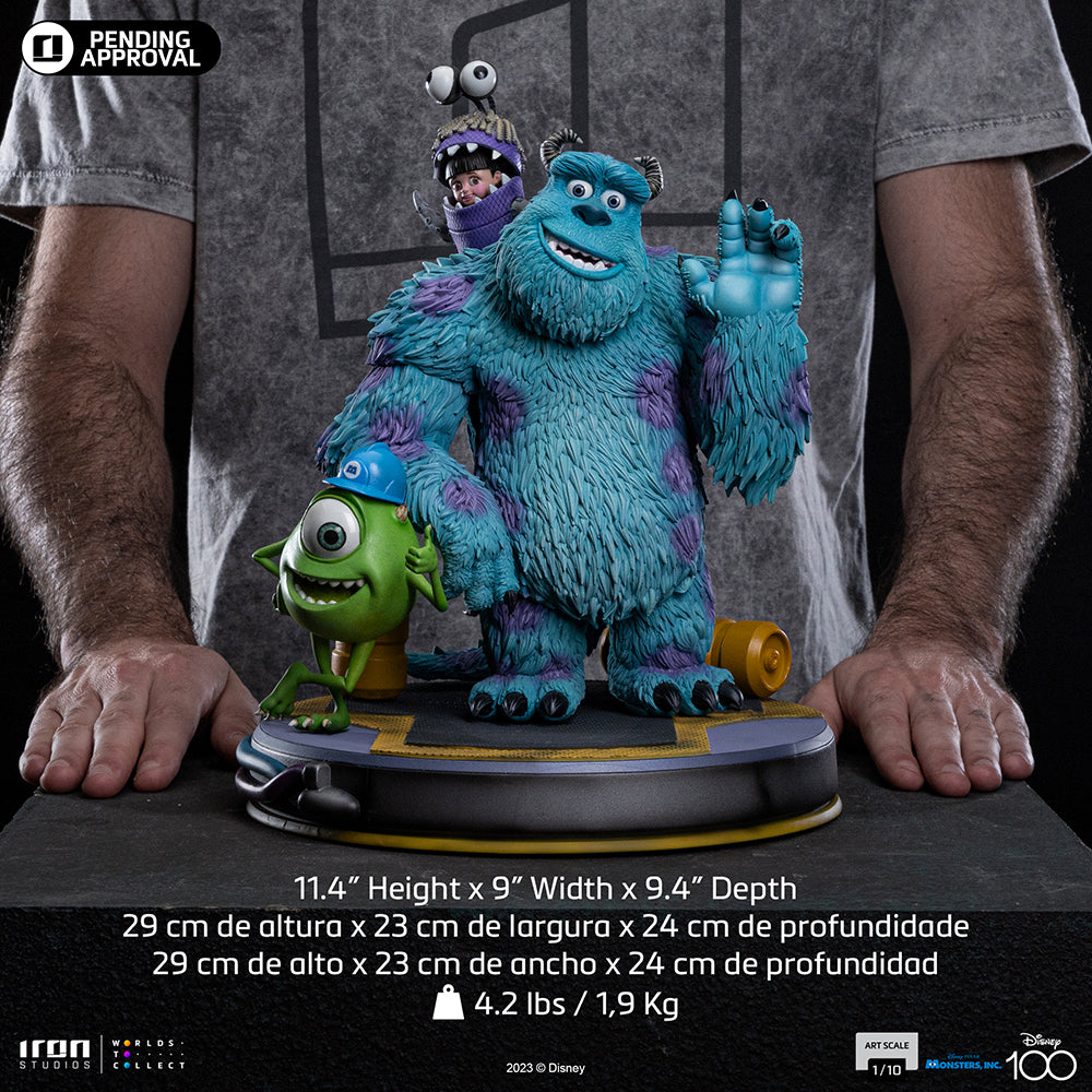 PRE-ORDER Iron Studios - Art Scale - Disney Classics - Monsters Inc. 1/10