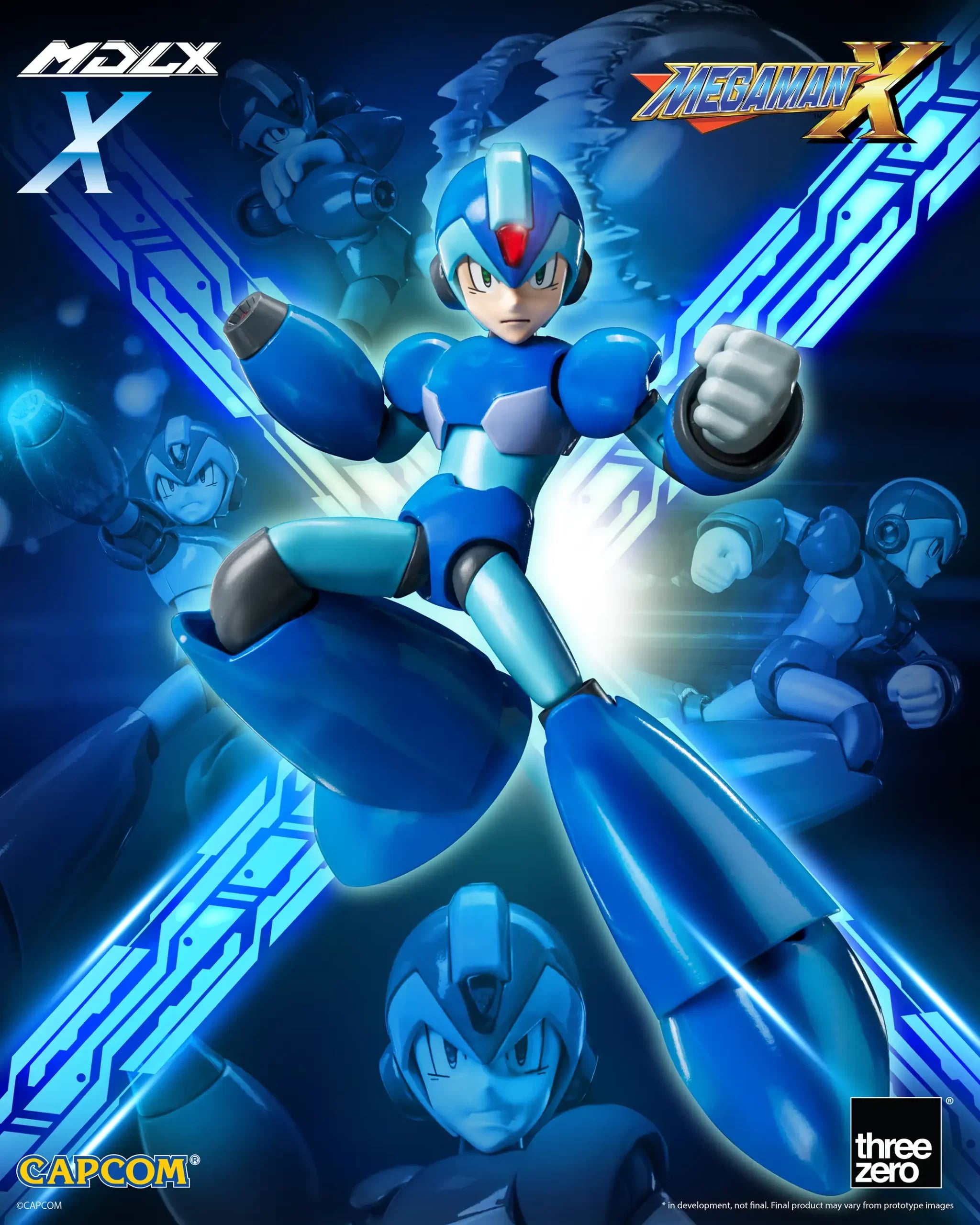 PRE-ORDER threezero - MDLX - Mega Man X - Mega Man X