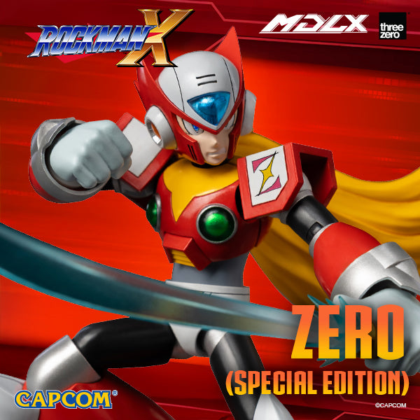 SPECIAL ORDER threezero - MDLX - Rockman X - ZERO [EXCLUSIVE]