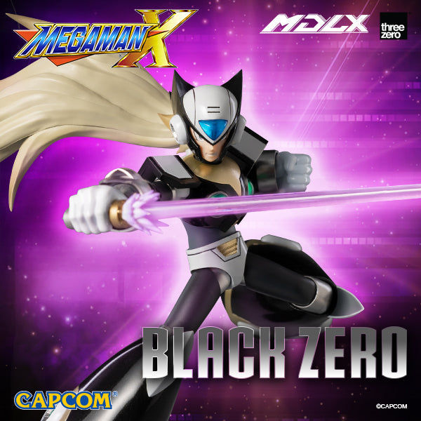 PRE-ORDER threezero - MDLX - Rockman X - Zero: Black Version [EXCLUSIVE]