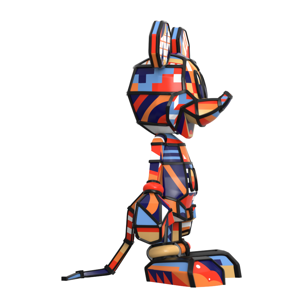 PRE-ORDER Mighty Jaxx - Disney100 - Mickey Mouse by Rukkit (ES 100): 9 Inches
