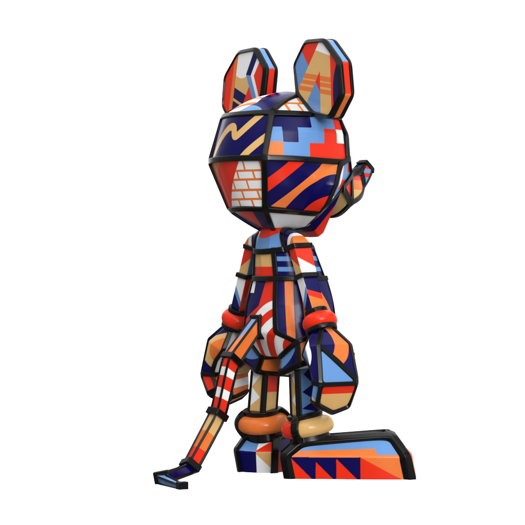 PRE-ORDER Mighty Jaxx - Disney100 - Mickey Mouse by Rukkit (ES 100): 9 Inches