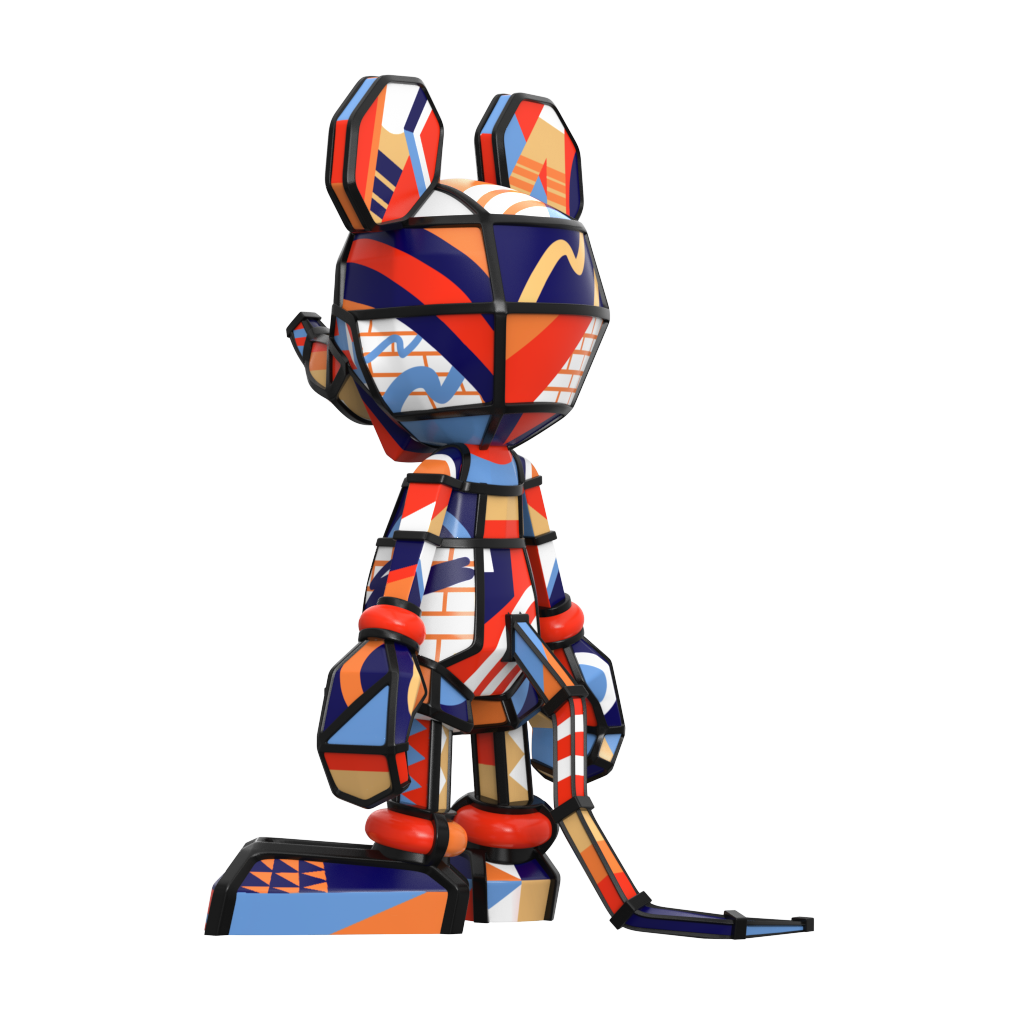 PRE-ORDER Mighty Jaxx - Disney100 - Mickey Mouse by Rukkit (ES 100): 9 Inches