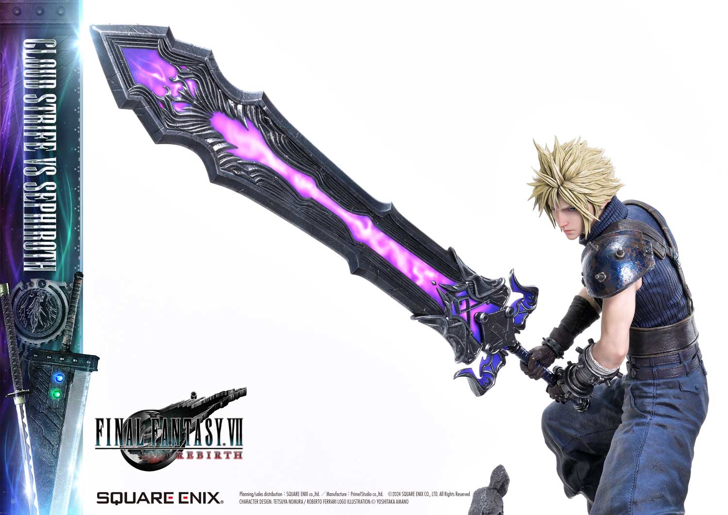 PRE-ORDER Square Enix - SQEX Masterline Final Fantasy VII Rebirth - Cloud Strife vs. Sephiroth 1/4