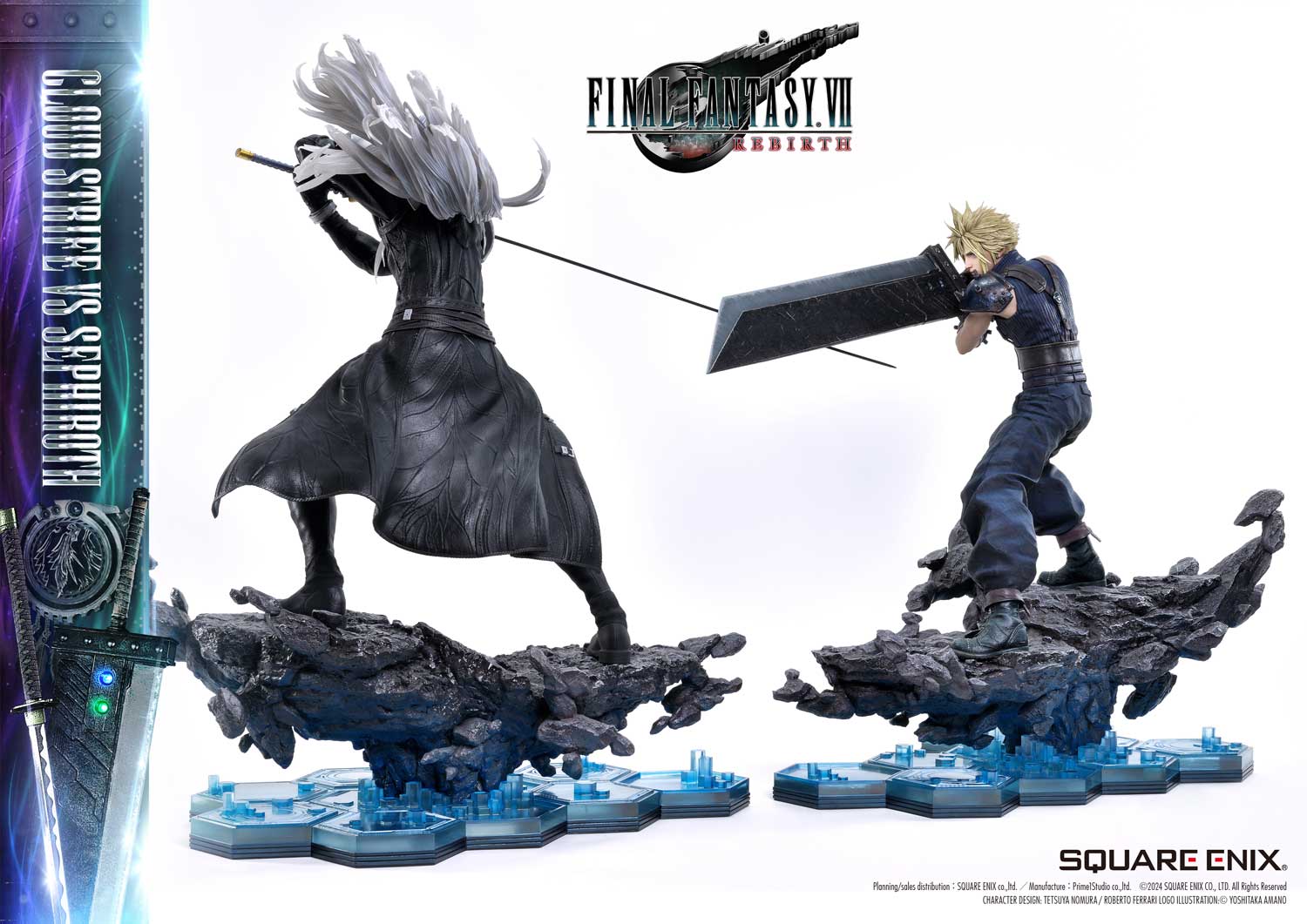 PRE-ORDER Square Enix - SQEX Masterline Final Fantasy VII Rebirth - Cloud Strife vs. Sephiroth 1/4