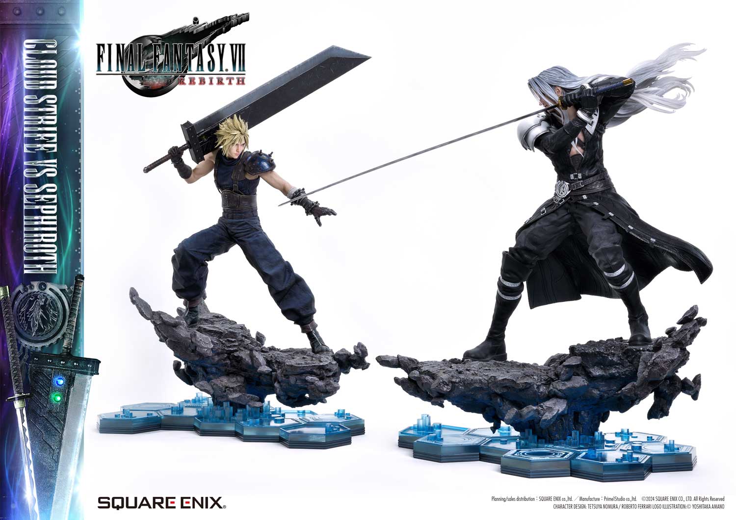 PRE-ORDER Square Enix - SQEX Masterline Final Fantasy VII Rebirth - Cloud Strife vs. Sephiroth 1/4