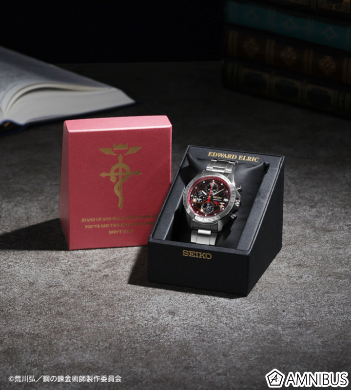 SPECIAL ORDER SEIKO - Seiko Collaboration Watch - Full Metal Alchemist - Edward Elric Model