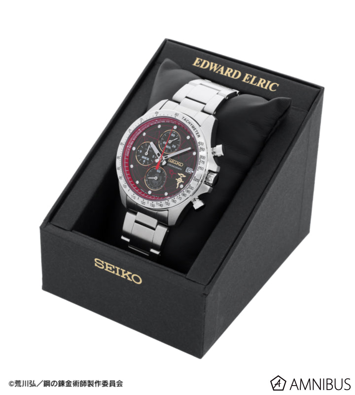 SPECIAL ORDER SEIKO - Seiko Collaboration Watch - Full Metal Alchemist - Edward Elric Model