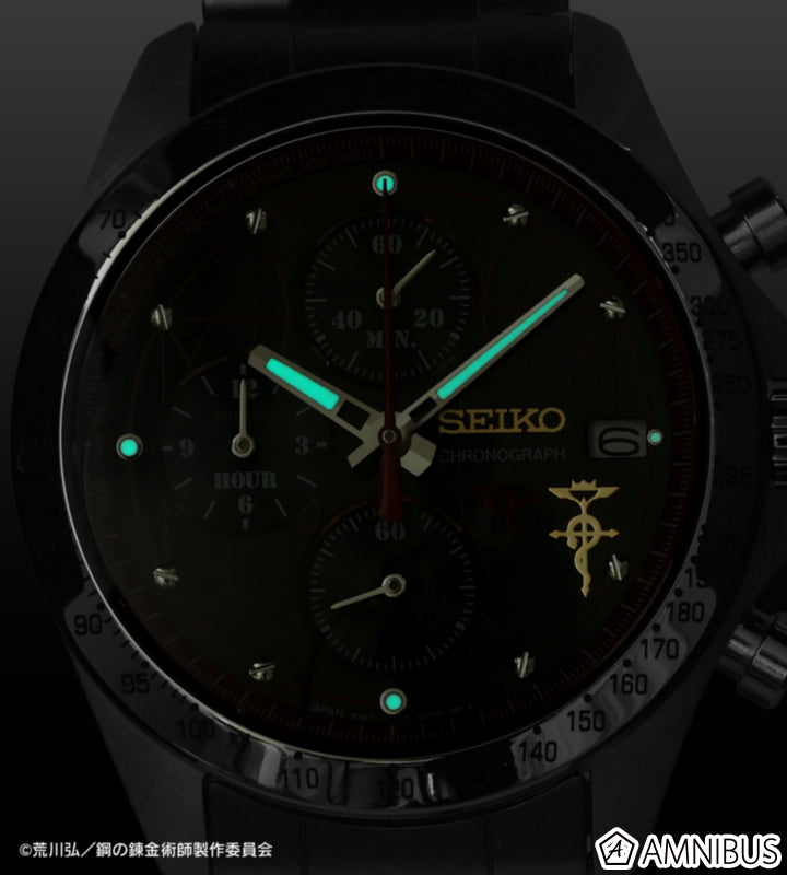 SPECIAL ORDER SEIKO - Seiko Collaboration Watch - Full Metal Alchemist - Edward Elric Model
