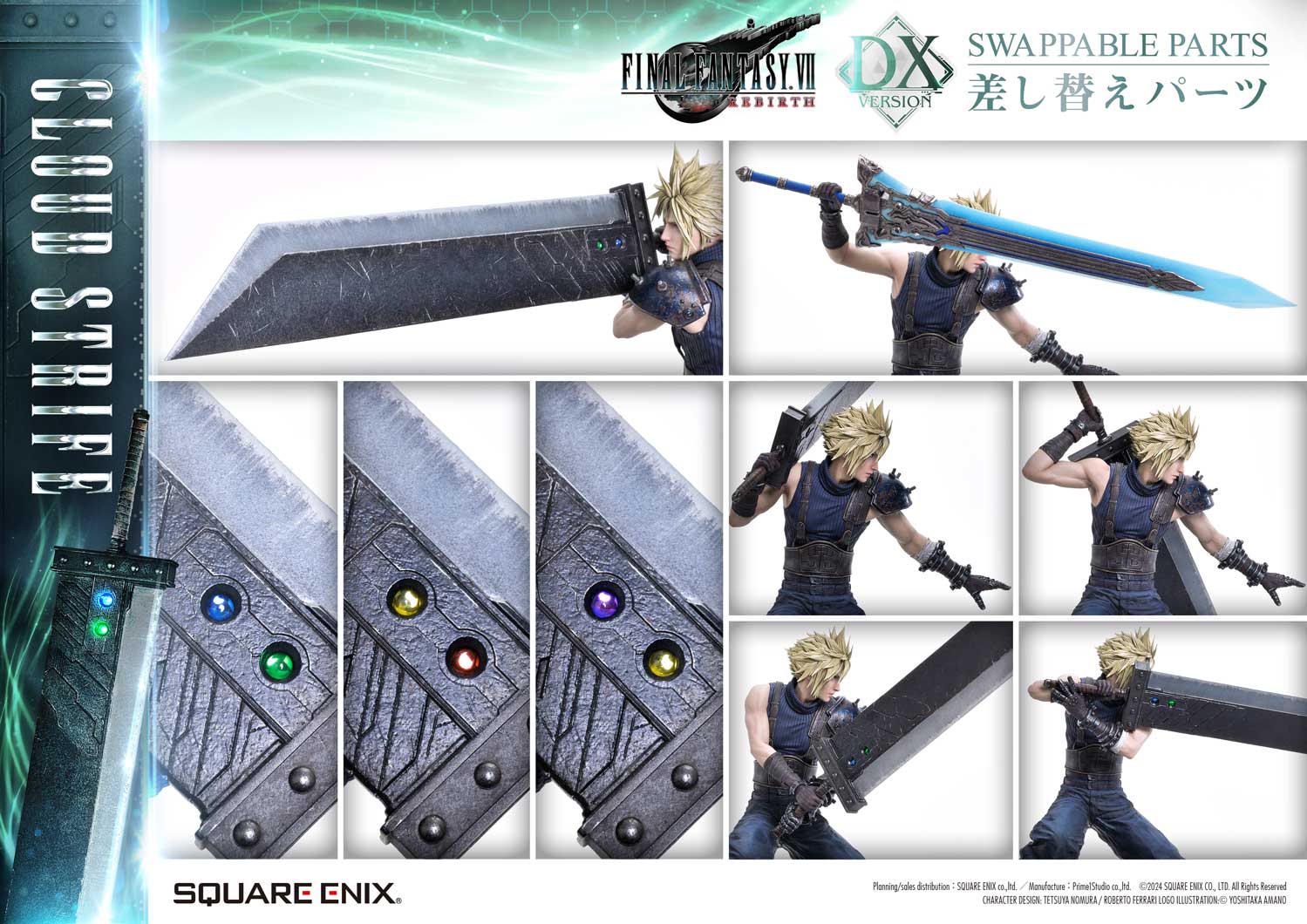 PRE-ORDER Square Enix - SQEX Masterline Final Fantasy VII Rebirth - Cloud Strife: DX ver. 1/4