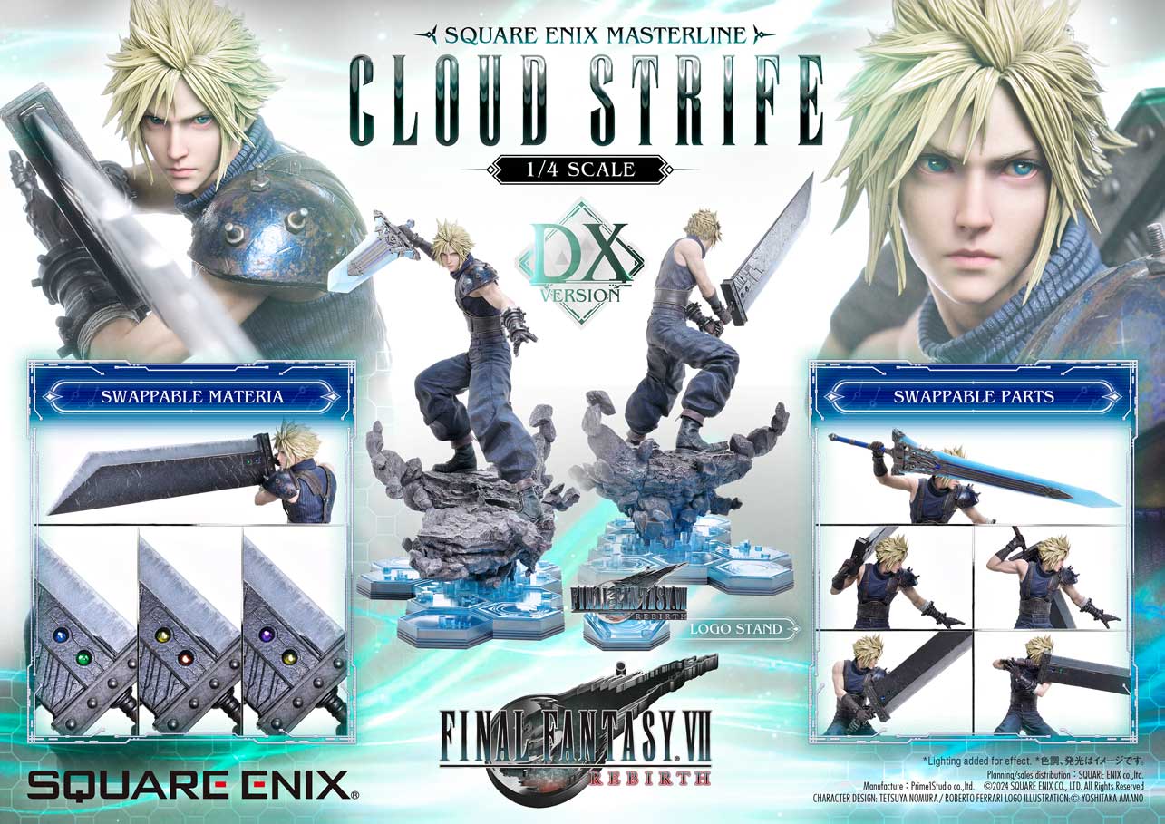 PRE-ORDER Square Enix - SQEX Masterline Final Fantasy VII Rebirth - Cloud Strife: DX ver. 1/4