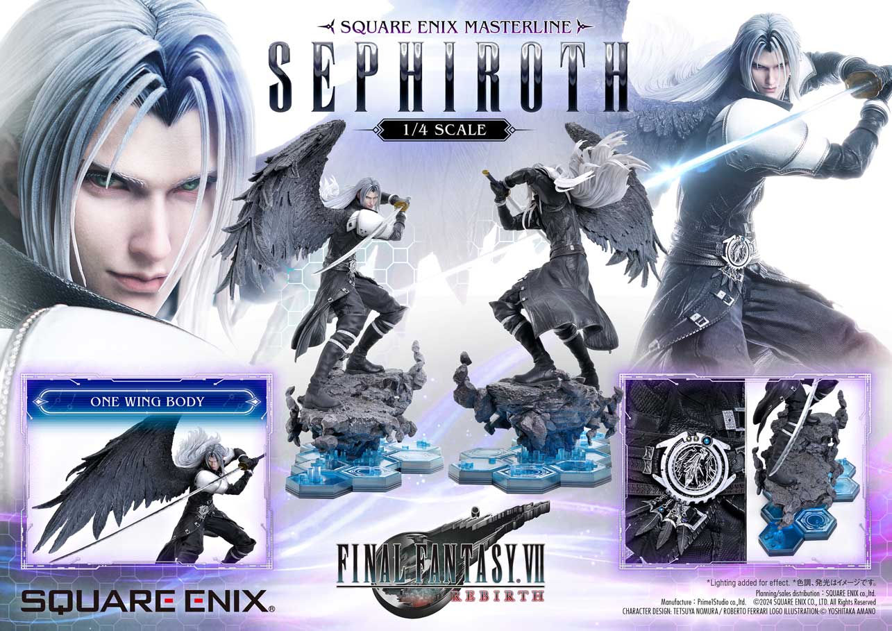 PRE-ORDER Square Enix - SQEX Masterline Final Fantasy VII Rebirth - Sephiroth 1/4