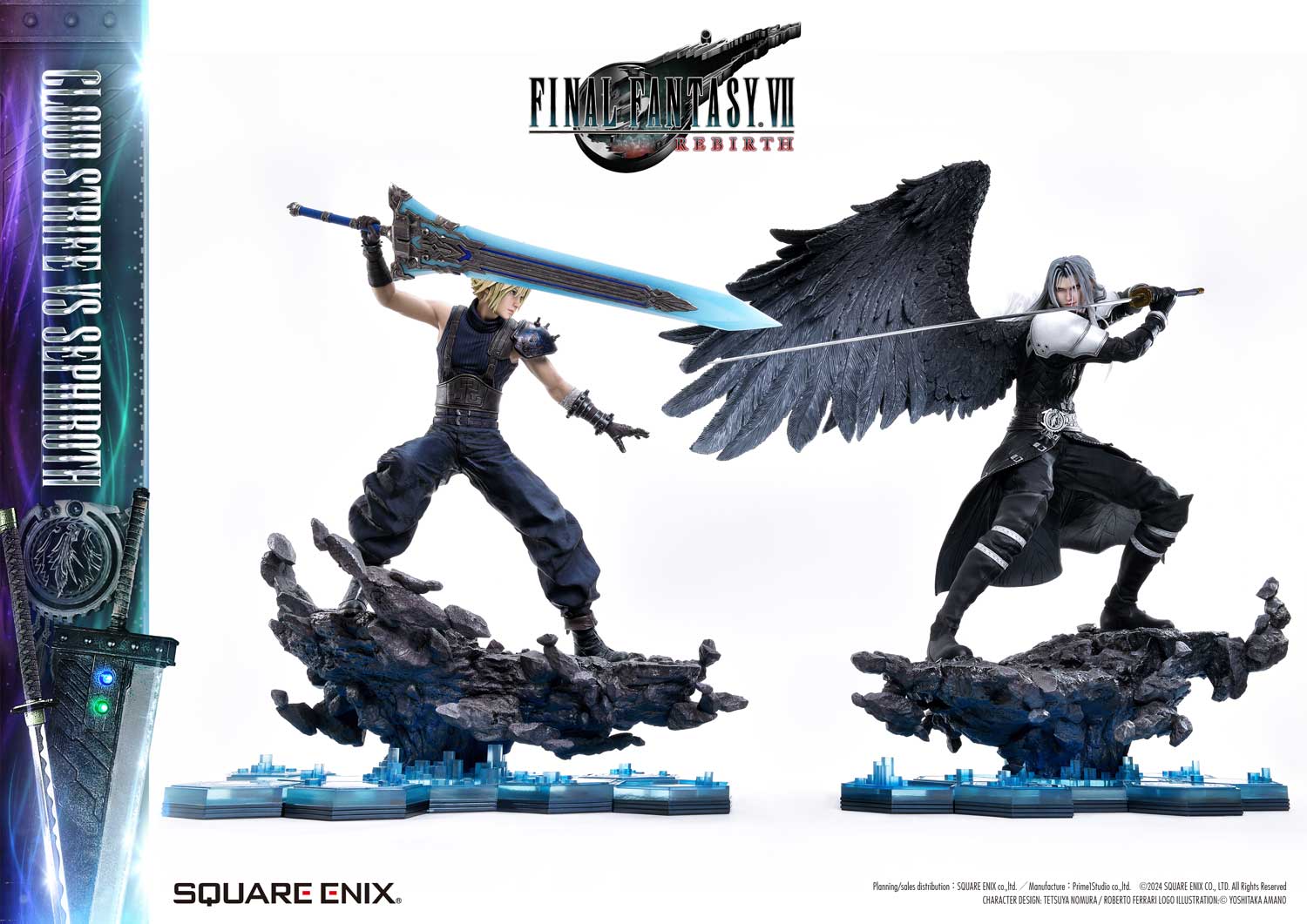 PRE-ORDER Square Enix - SQEX Masterline Final Fantasy VII Rebirth - Cloud Strife vs. Sephiroth 1/4
