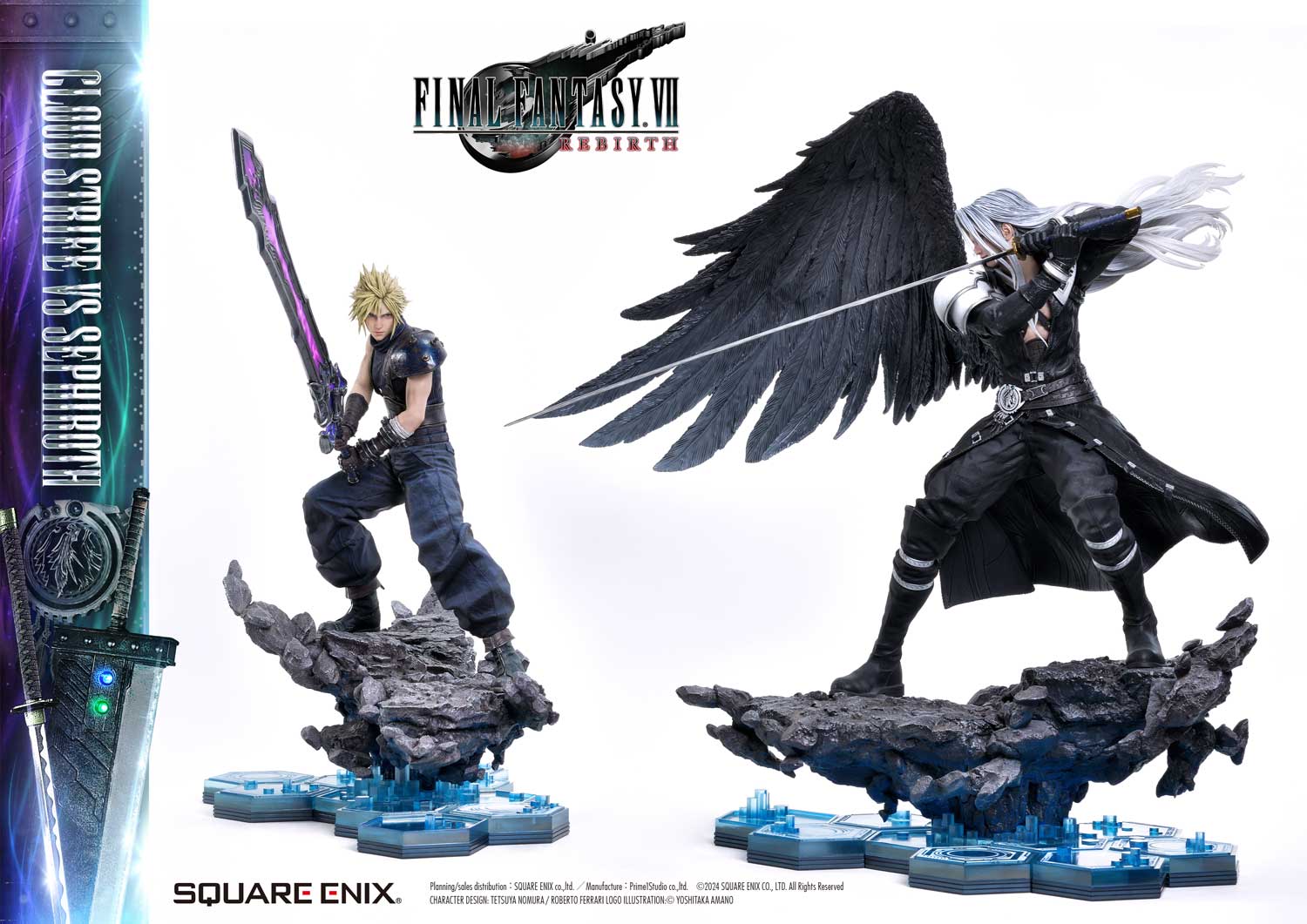 PRE-ORDER Square Enix - SQEX Masterline Final Fantasy VII Rebirth - Cloud Strife vs. Sephiroth 1/4