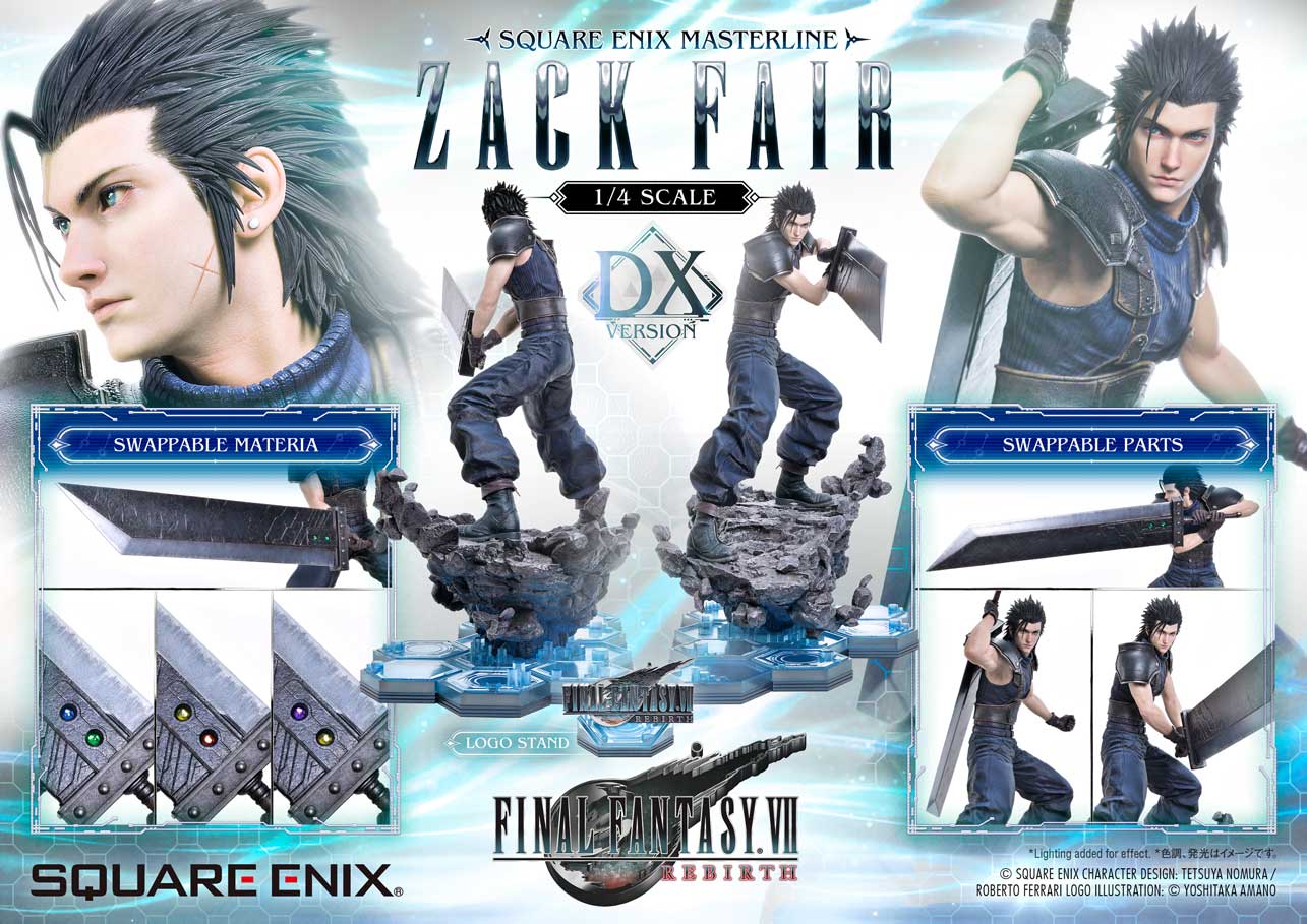 PRE-ORDER Square Enix - SQEX Masterline Final Fantasy VII Rebirth - Zack Fair: DX Ver. 1/4