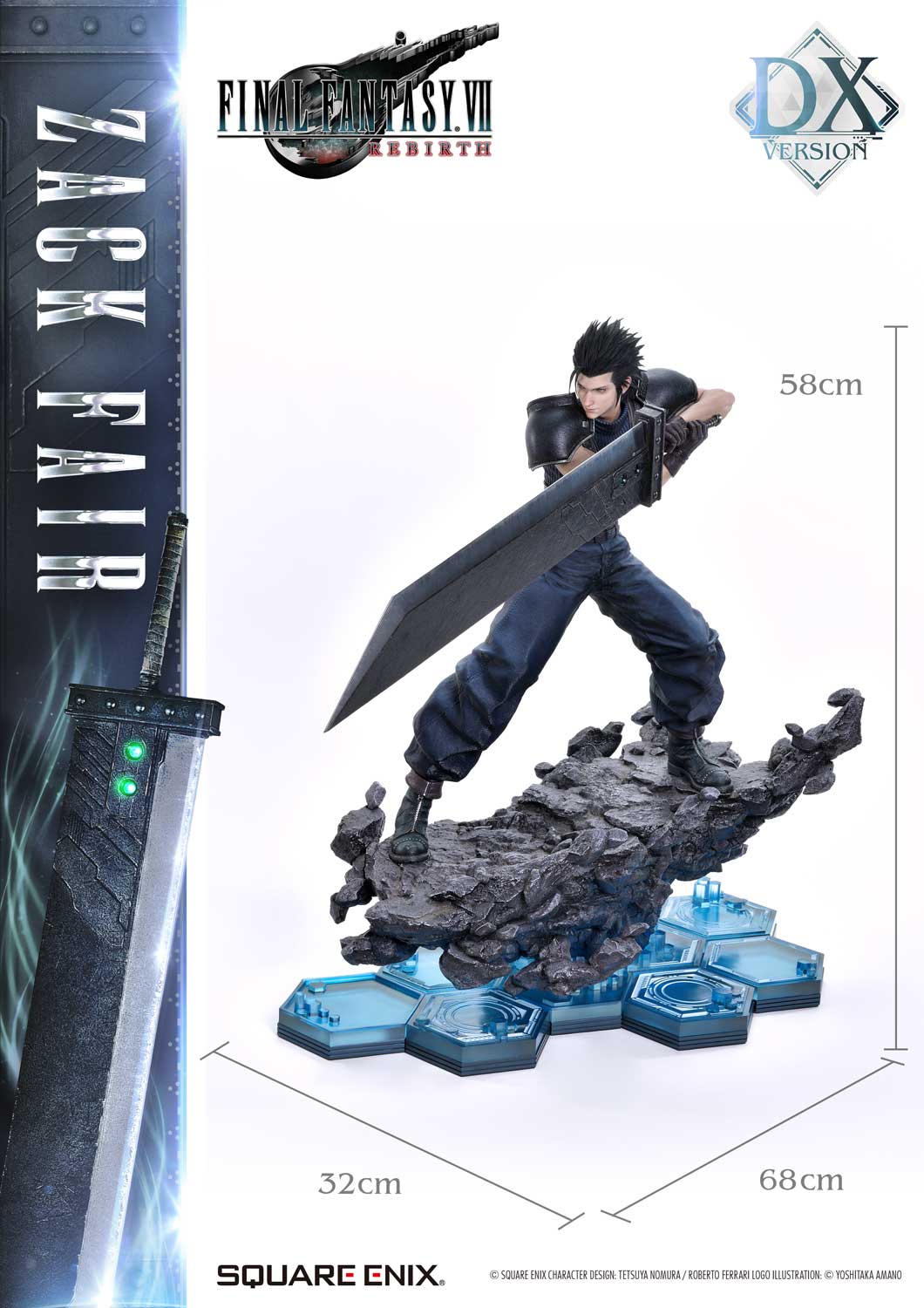 PRE-ORDER Square Enix - SQEX Masterline Final Fantasy VII Rebirth - Zack Fair: DX Ver. 1/4