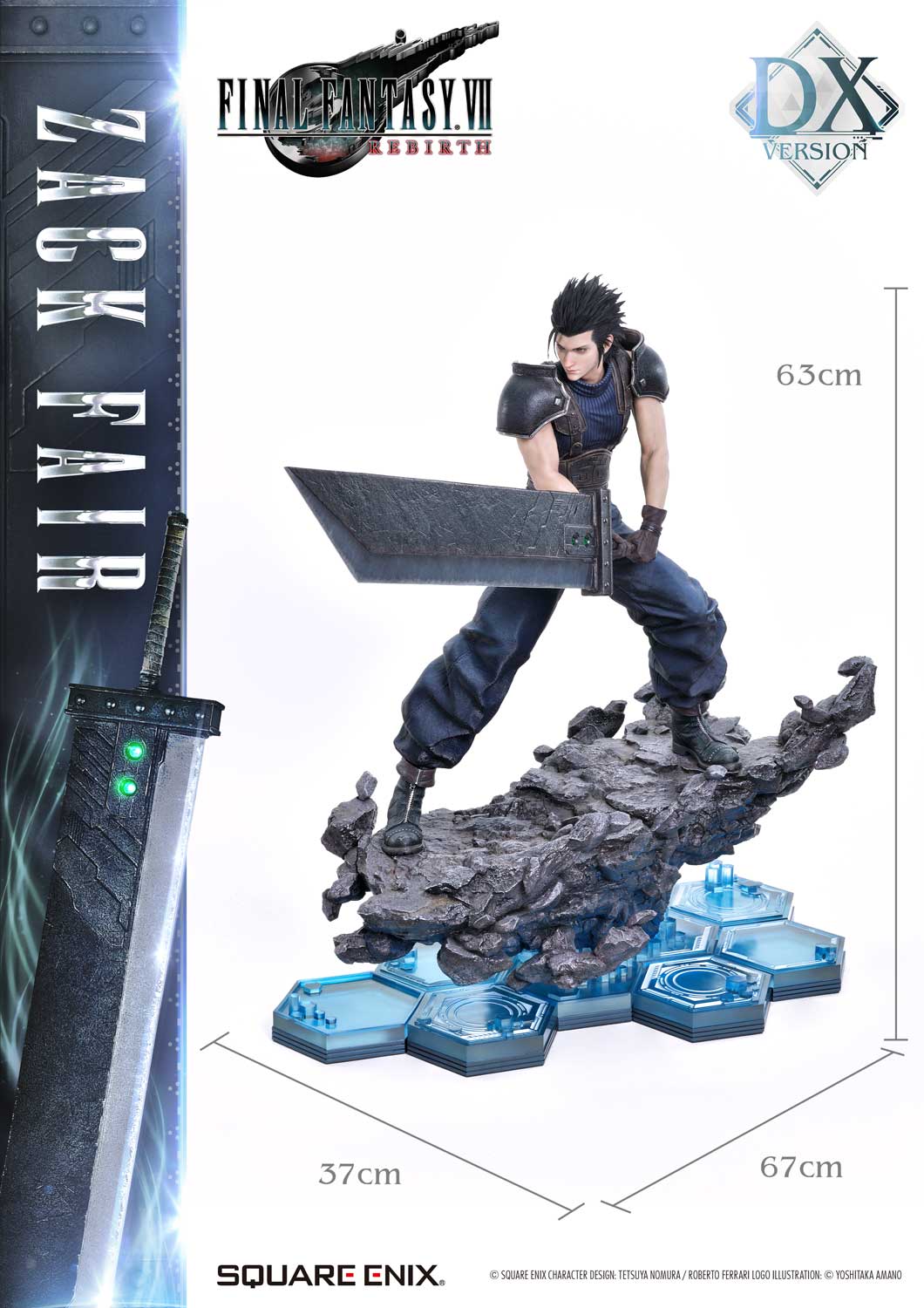 PRE-ORDER Square Enix - SQEX Masterline Final Fantasy VII Rebirth - Zack Fair: DX Ver. 1/4