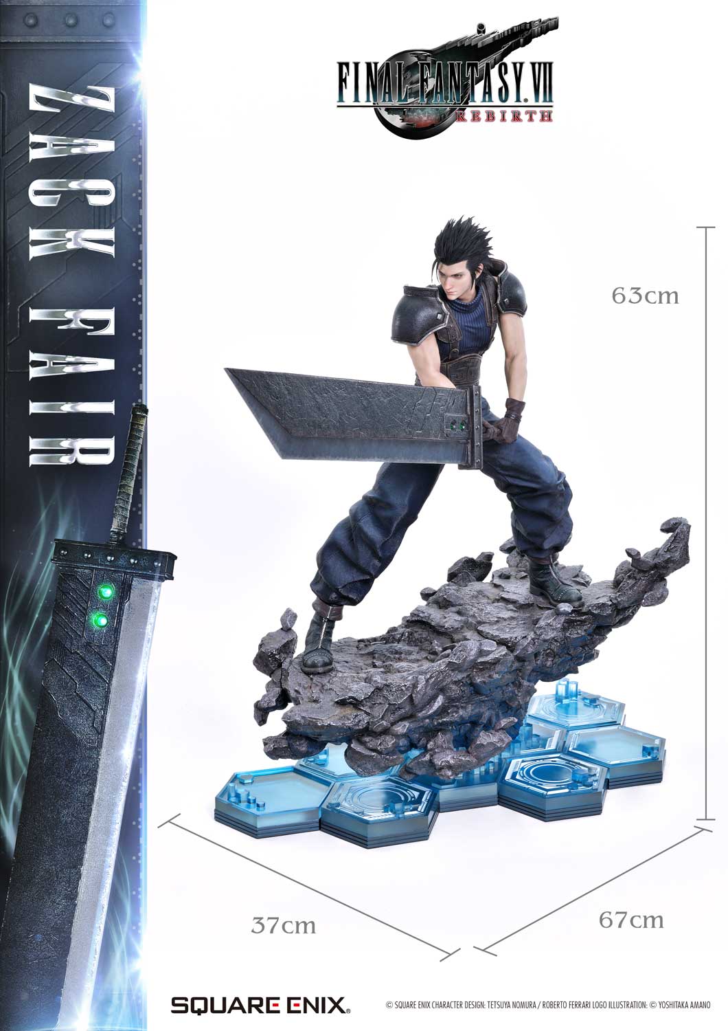 PRE-ORDER Square Enix - SQEX Masterline Final Fantasy VII Rebirth - Zack Fair 1/4