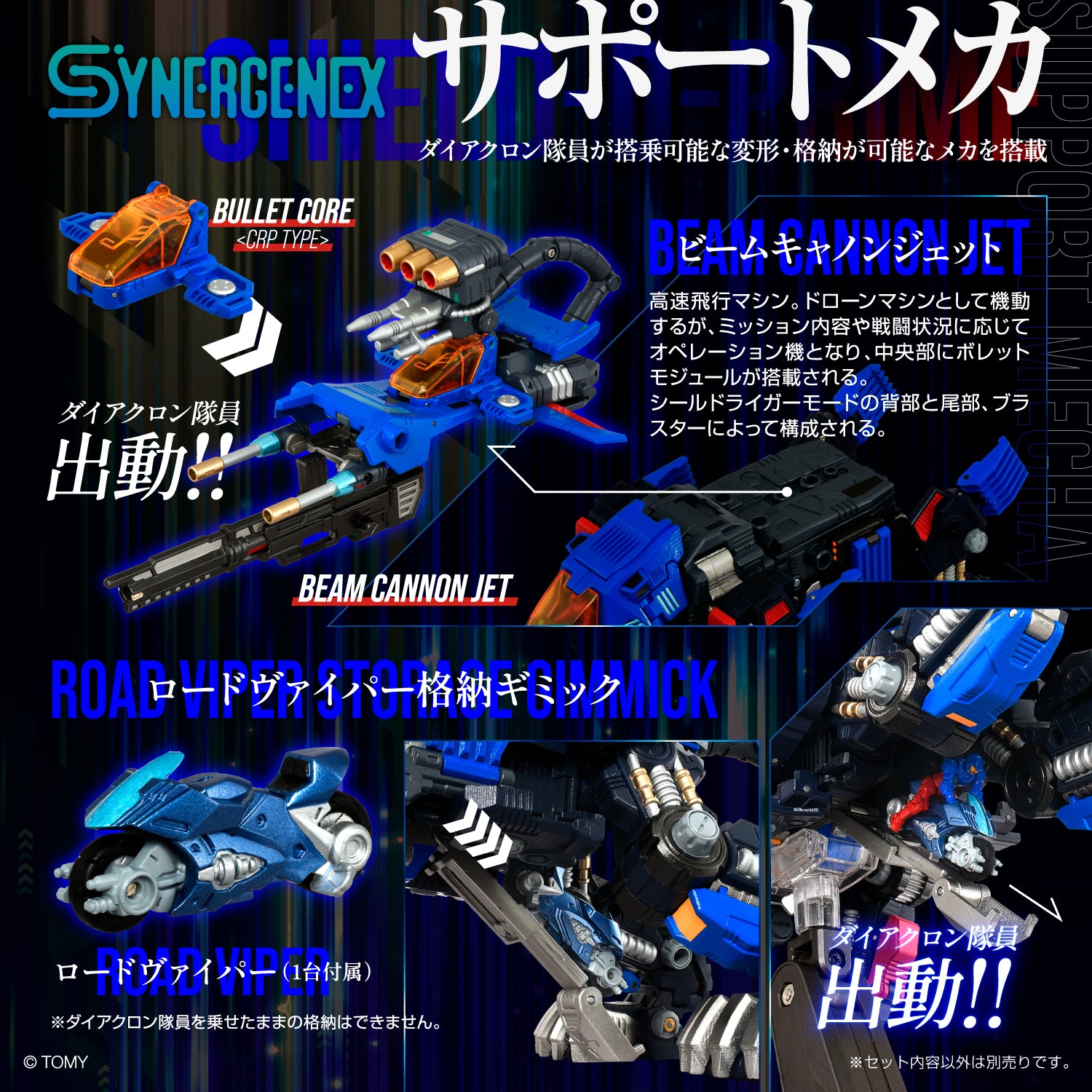 PRE-ORDER Takara Tomy - SYNERGENEX SERIES - ZOIDS - Shield-D-Prime