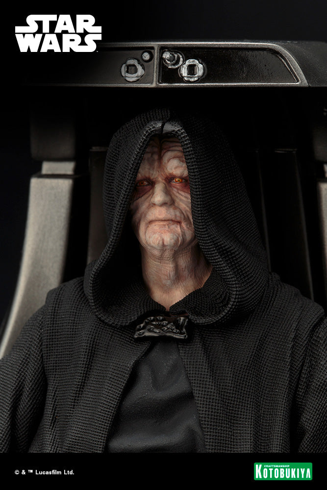 PRE-ORDER Kotobukiya - ARTFX+ - Star Wars - Emperor Palpatine 1/10 [3rd Release]