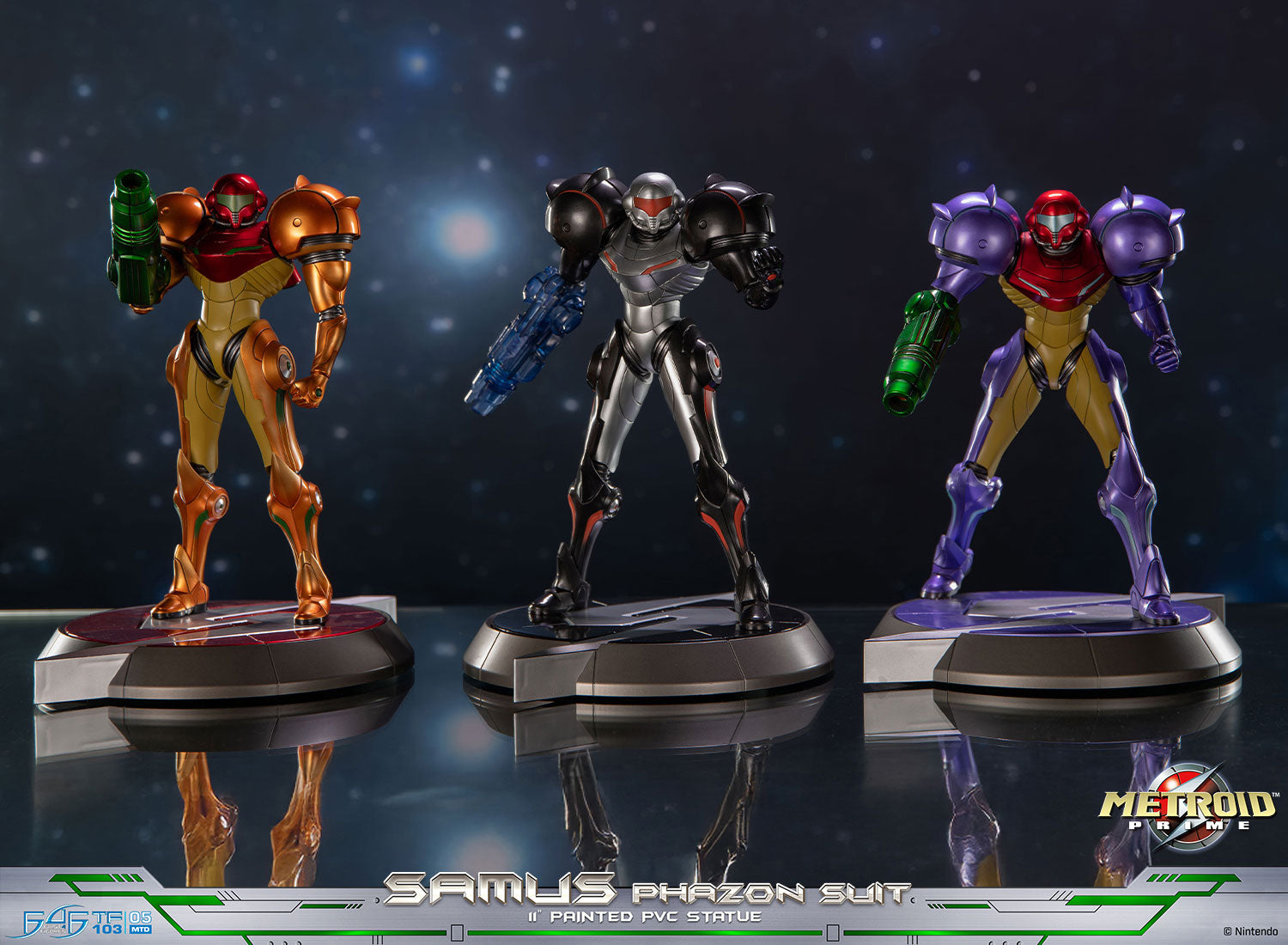 PRE-ORDER First4Figures - METROID PRIME™ - SAMUS PHAZON SUIT