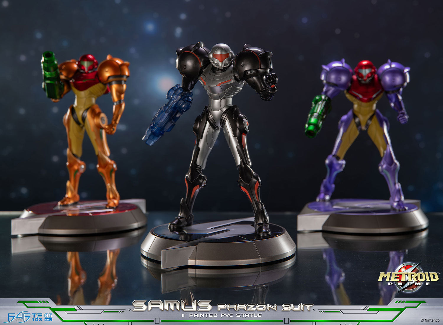 PRE-ORDER First4Figures - METROID PRIME™ - SAMUS PHAZON SUIT
