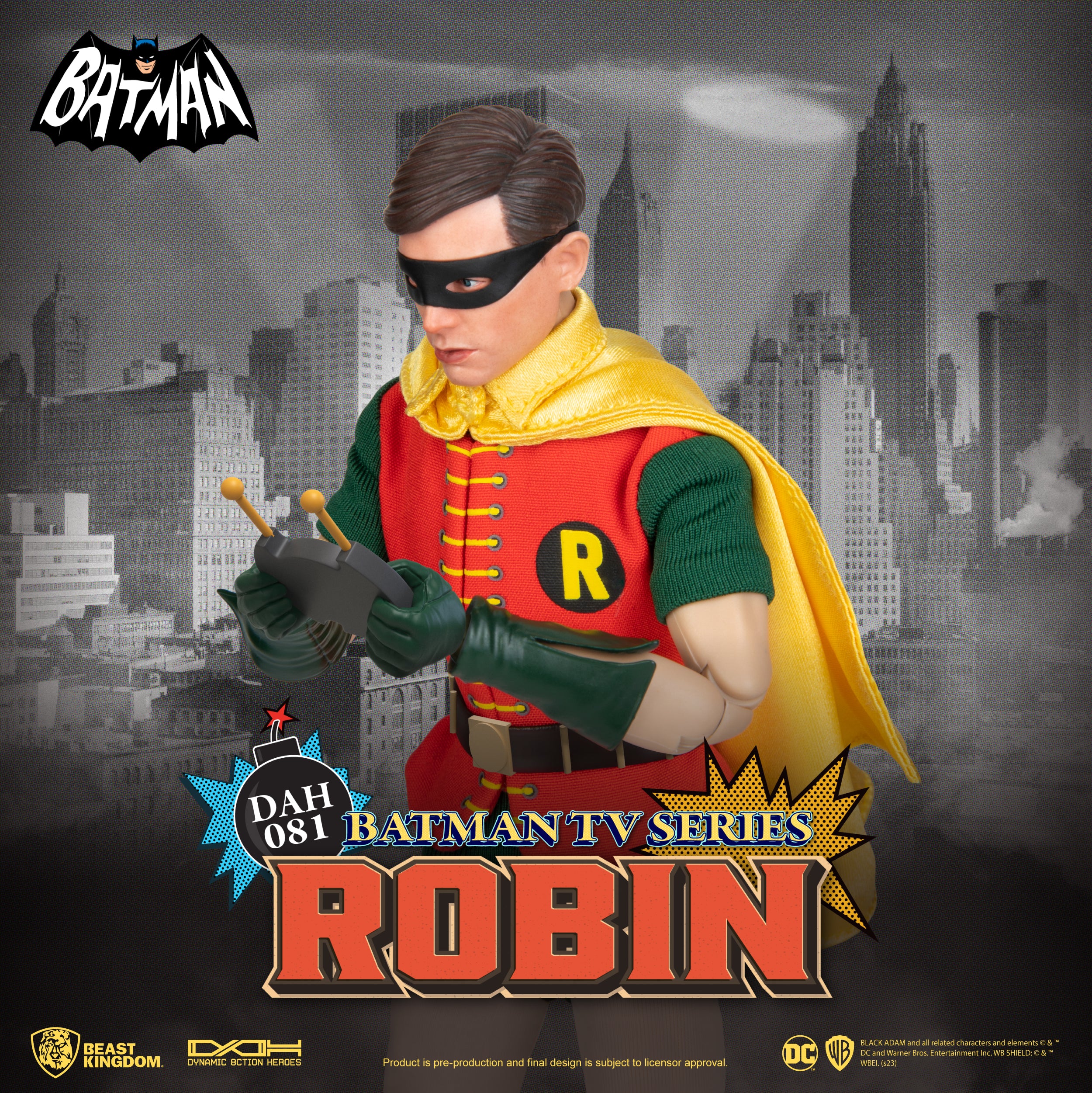 PRE-ORDER Beast Kingdom - Dynamic 8action Heroes - Batman TV Series - Robin