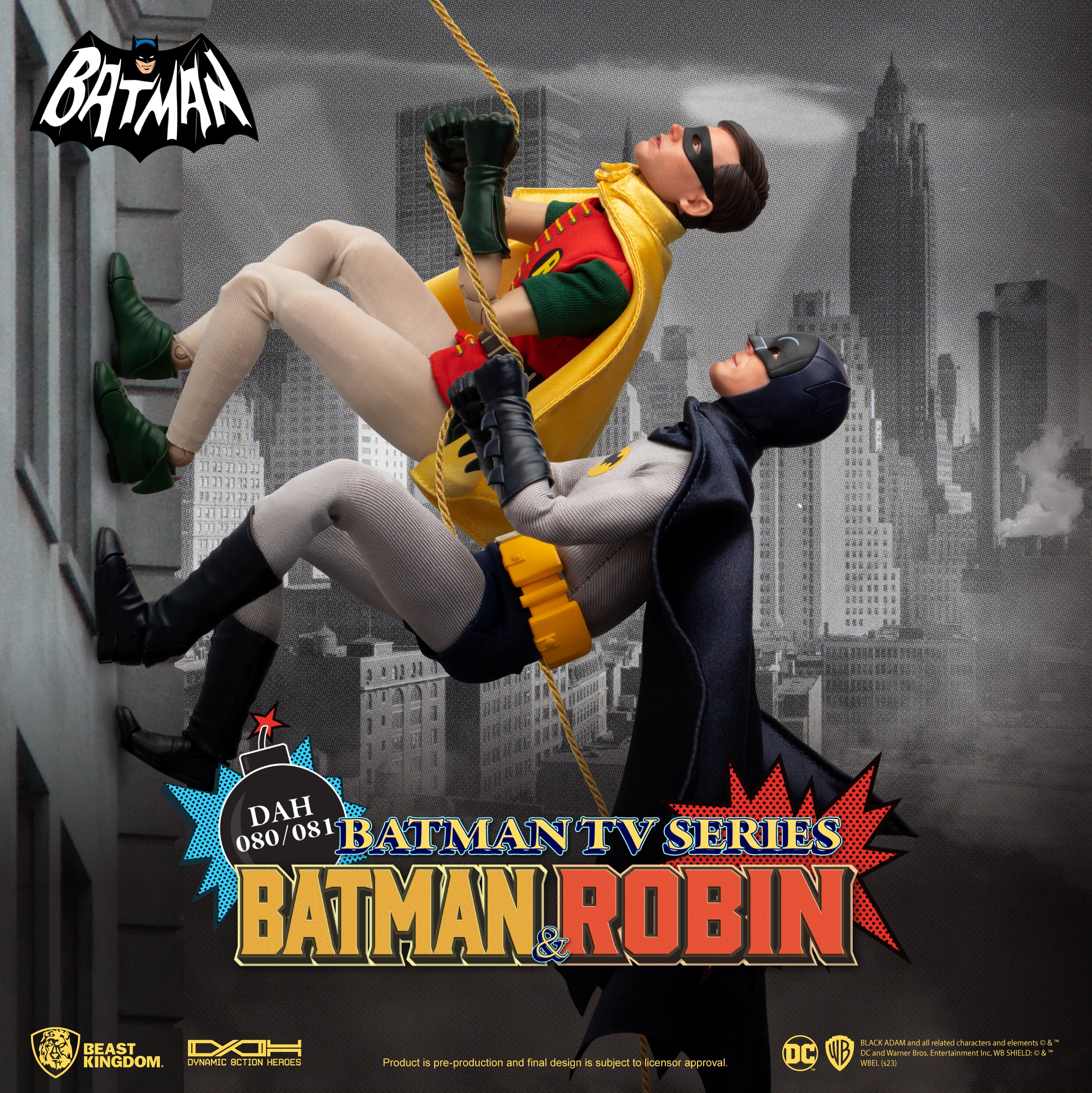 PRE-ORDER Beast Kingdom - Dynamic 8action Heroes - Batman TV Series - Batman