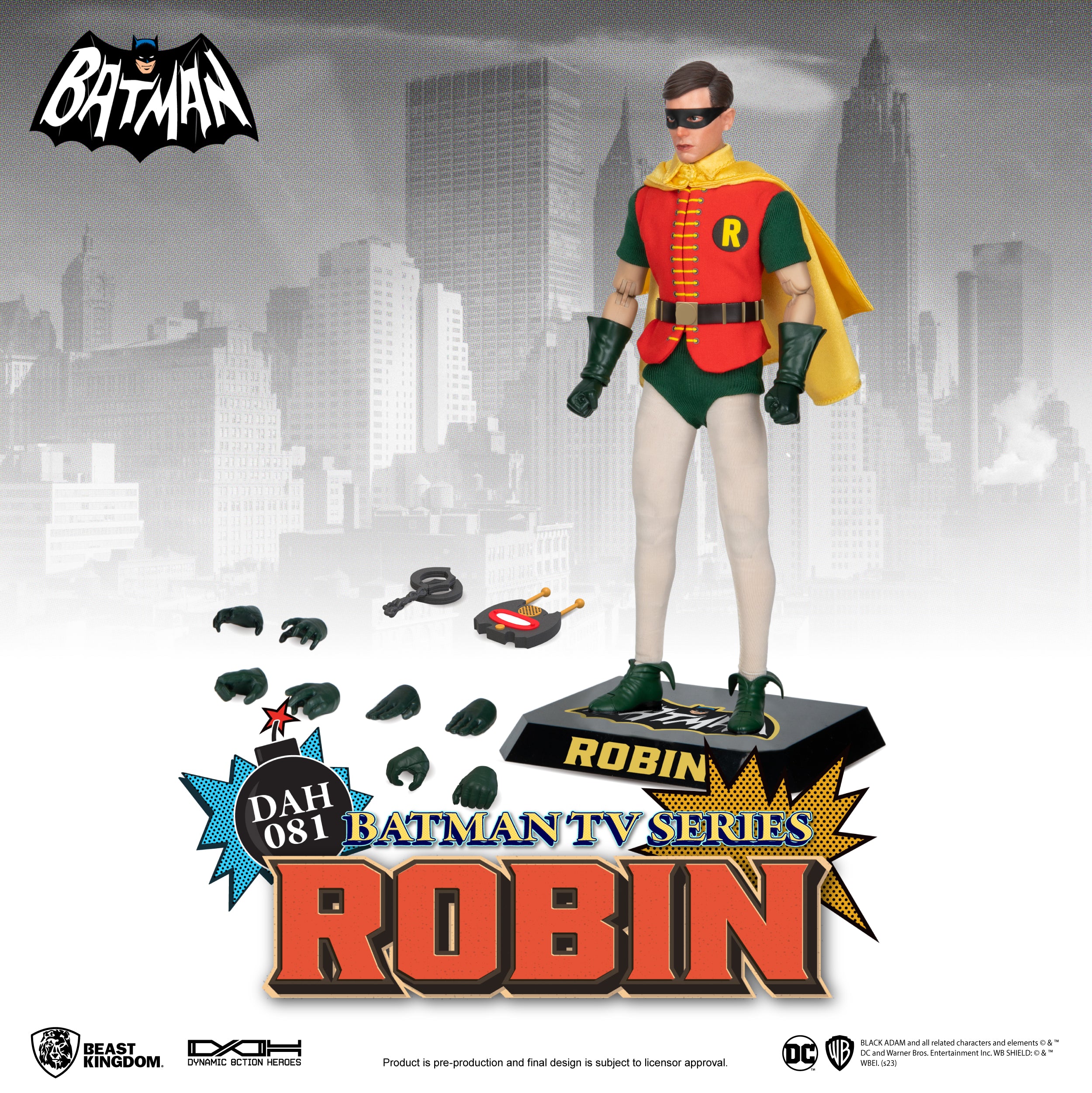 PRE-ORDER Beast Kingdom - Dynamic 8action Heroes - Batman TV Series - Robin