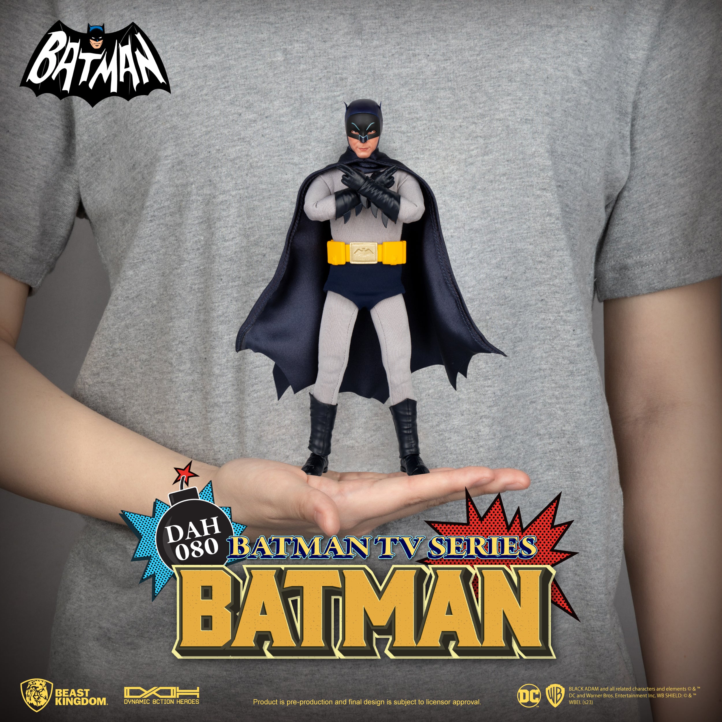 PRE-ORDER Beast Kingdom - Dynamic 8action Heroes - Batman TV Series - Batman