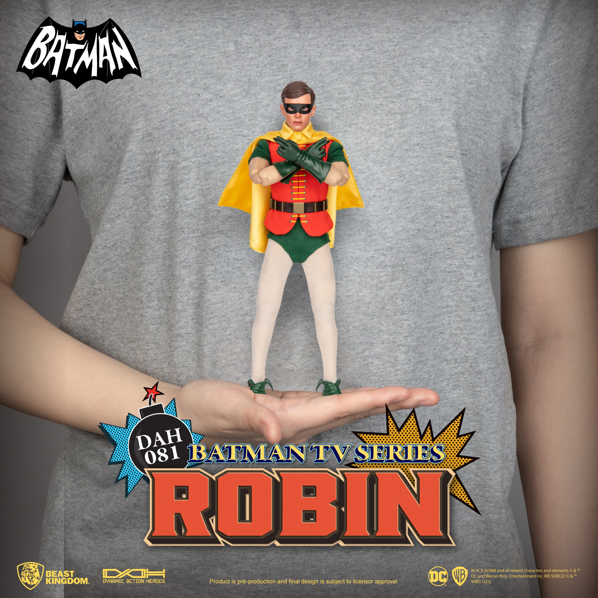 PRE-ORDER Beast Kingdom - Dynamic 8action Heroes - Batman TV Series - Robin