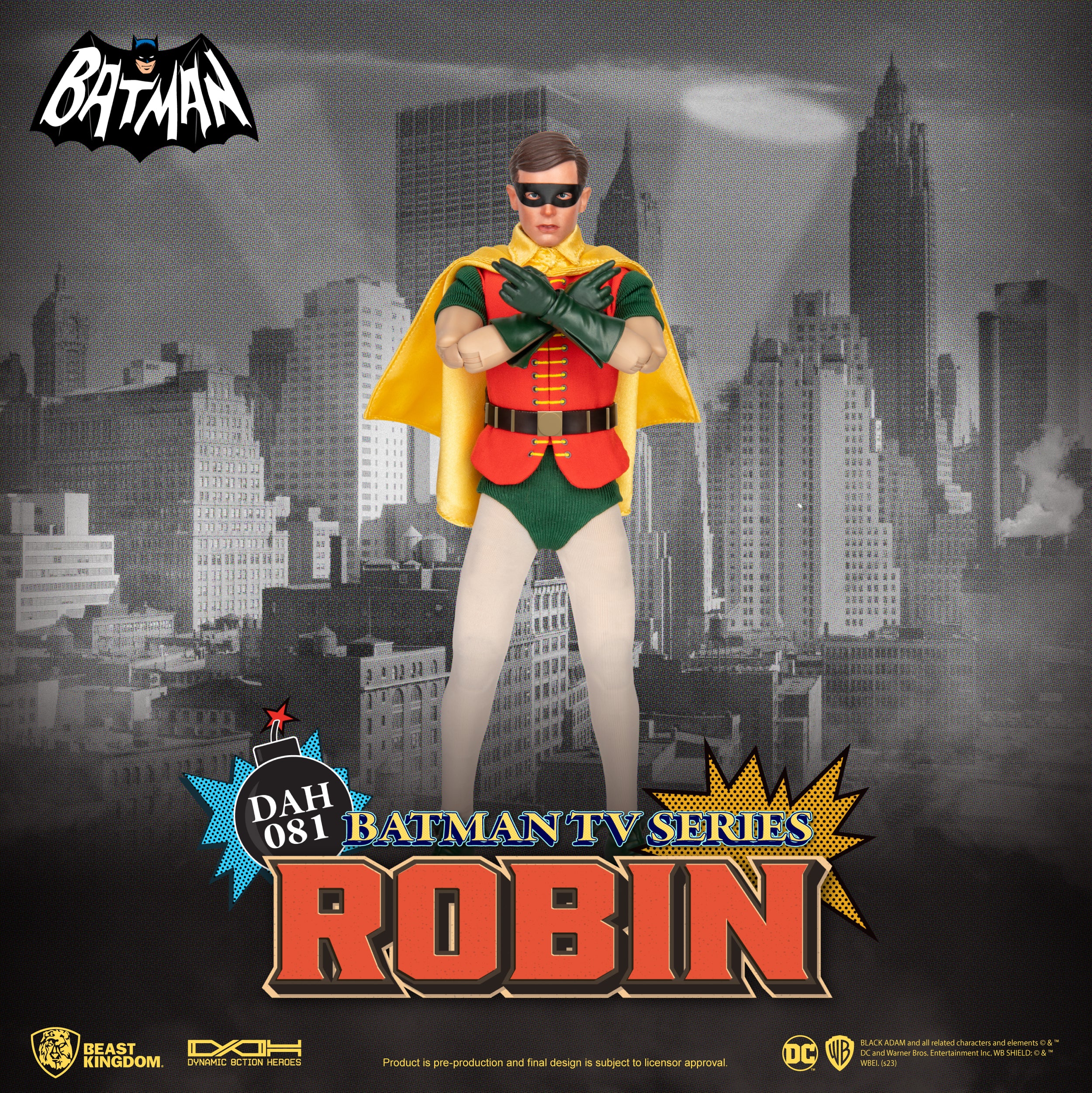 PRE-ORDER Beast Kingdom - Dynamic 8action Heroes - Batman TV Series - Robin