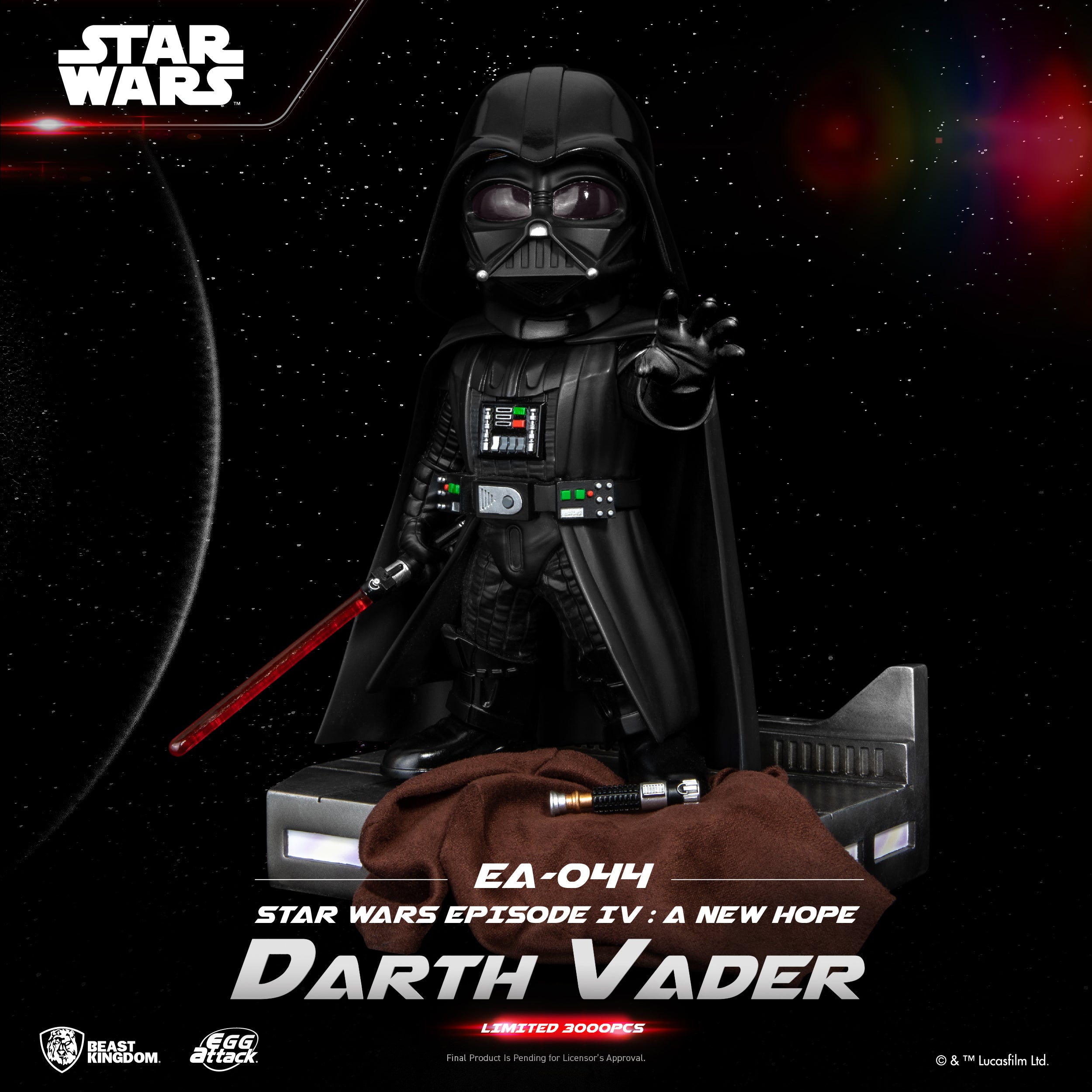 PRE-ORDER Egg Attack Action - Star Wars Episode IV: A New Hope - Darth Vader