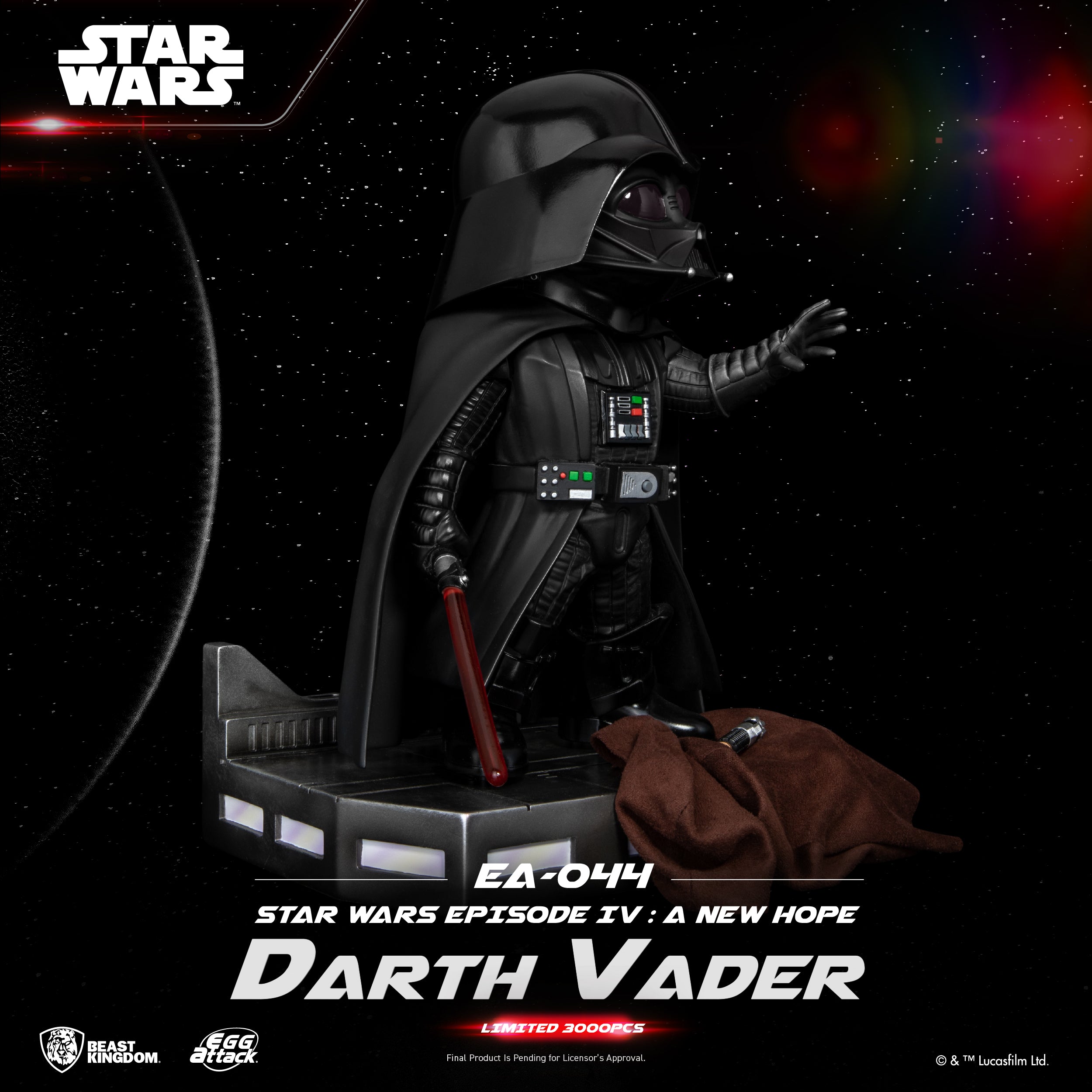 PRE-ORDER Egg Attack Action - Star Wars Episode IV: A New Hope - Darth Vader