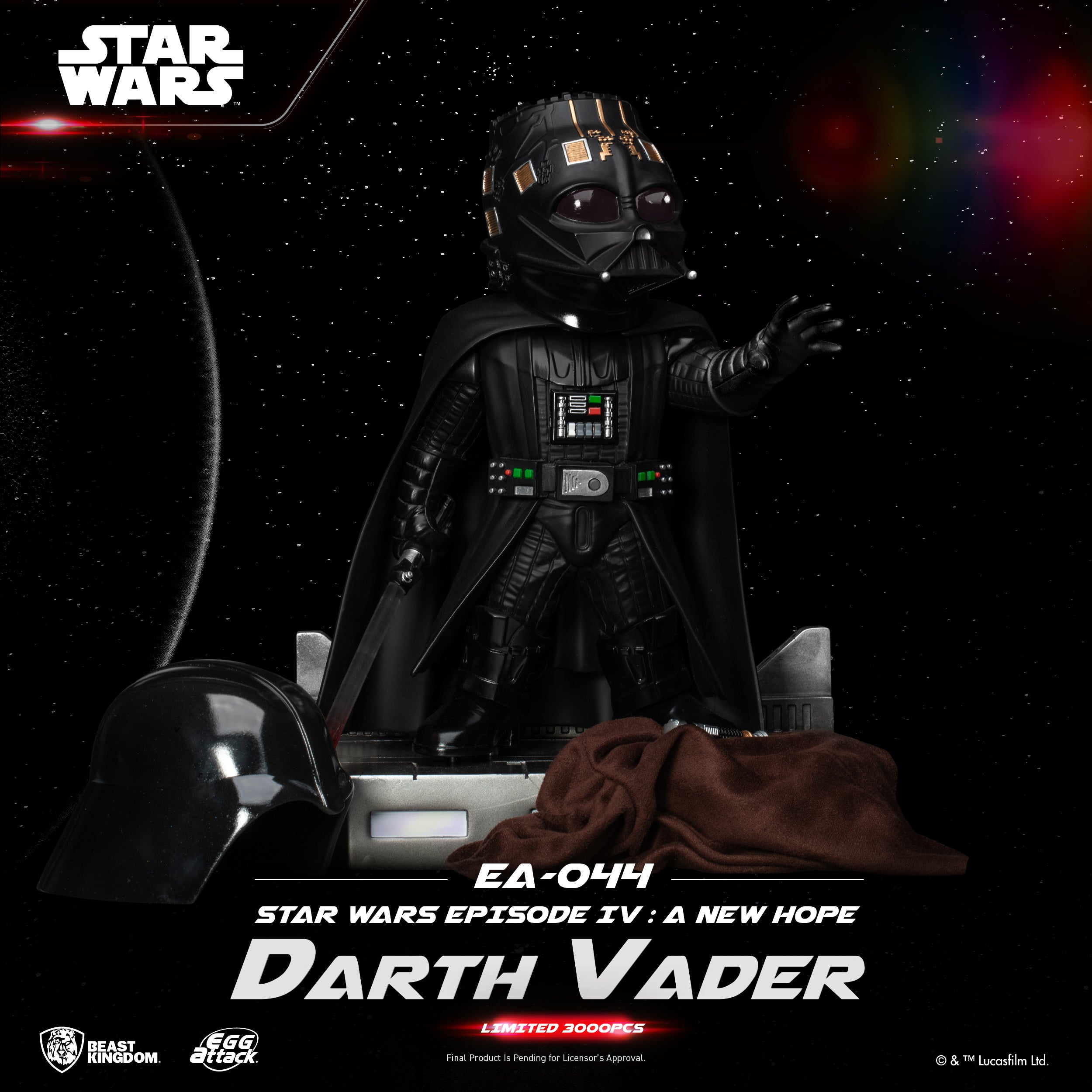 PRE-ORDER Egg Attack Action - Star Wars Episode IV: A New Hope - Darth Vader