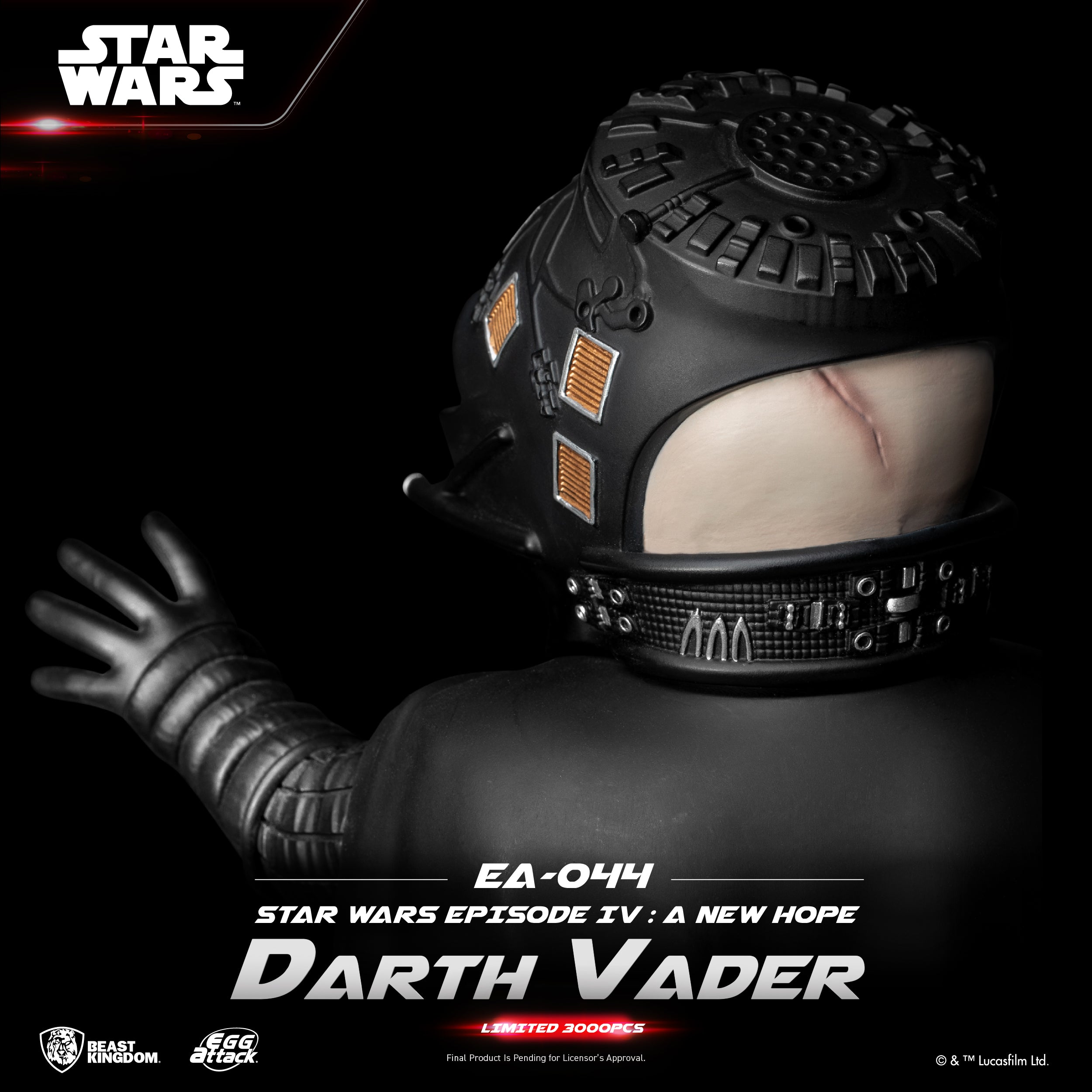 PRE-ORDER Egg Attack Action - Star Wars Episode IV: A New Hope - Darth Vader